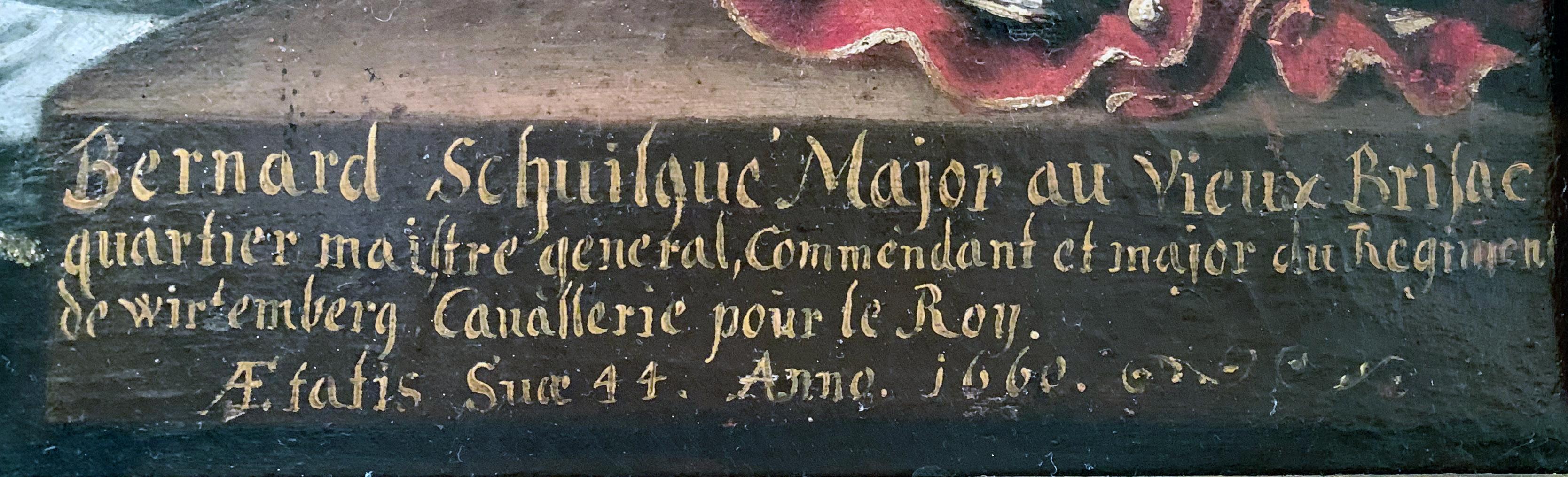 Portrait d’un militaire 1660 For Sale 3