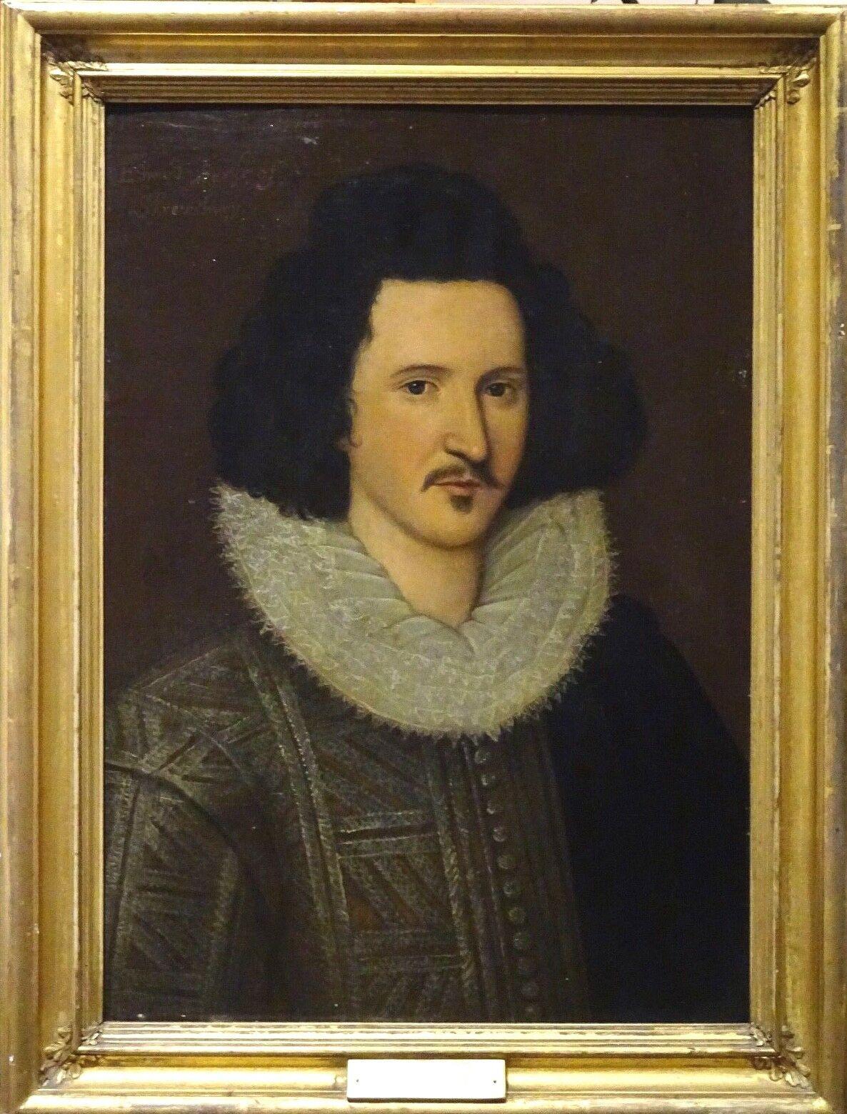 Portrait Edward Talbot (1561-1617), 8th Earl of Shrewsbury - Painting by Unknown