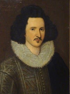 Antique Portrait Edward Talbot (1561-1617), 8th Earl of Shrewsbury