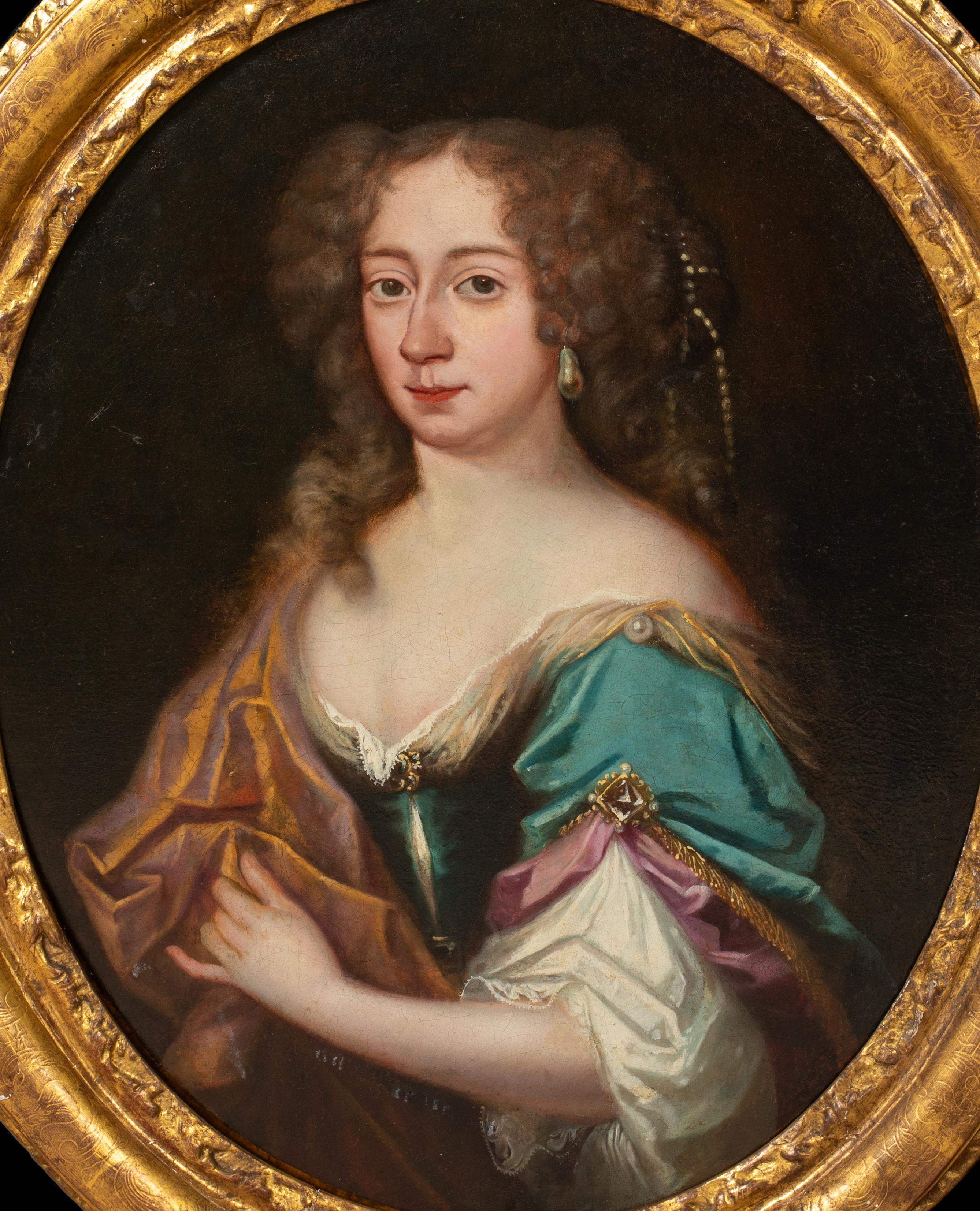 Ritratto di Elizabeth Wilmot (nata Malet) contessa di Rochester (1651-1681), XVII secolo

cerchia di Sir Peter Lely (1618-1680)

Grande ritratto del XVII secolo della contessa di Rochester, olio su tela. Ritratto di mezza lunghezza della contessa