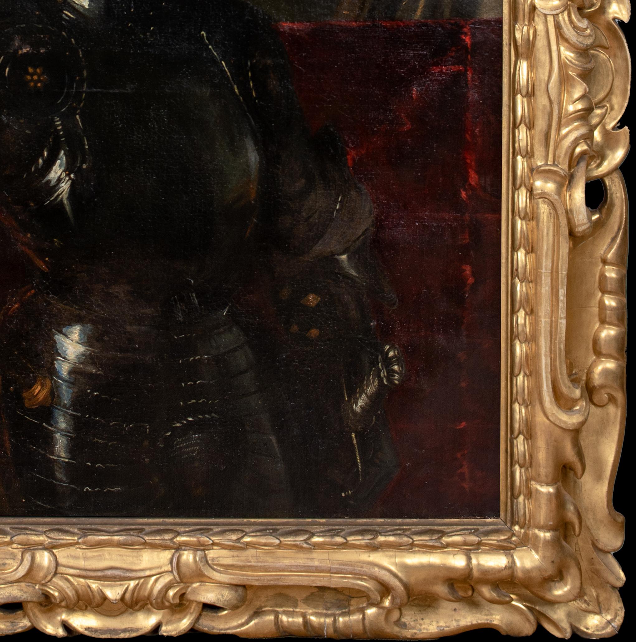 Ritratto Francesco Maria Della Rovere, Duca di Urbino (1490-1538), XVII secolo

dopo Tiziano (1488-1576)

Grande ritratto di Francesco Maria Della Rovere, duca di Urbino, olio su tela del XVII secolo. Studio di eccellente qualità e condizione tratto