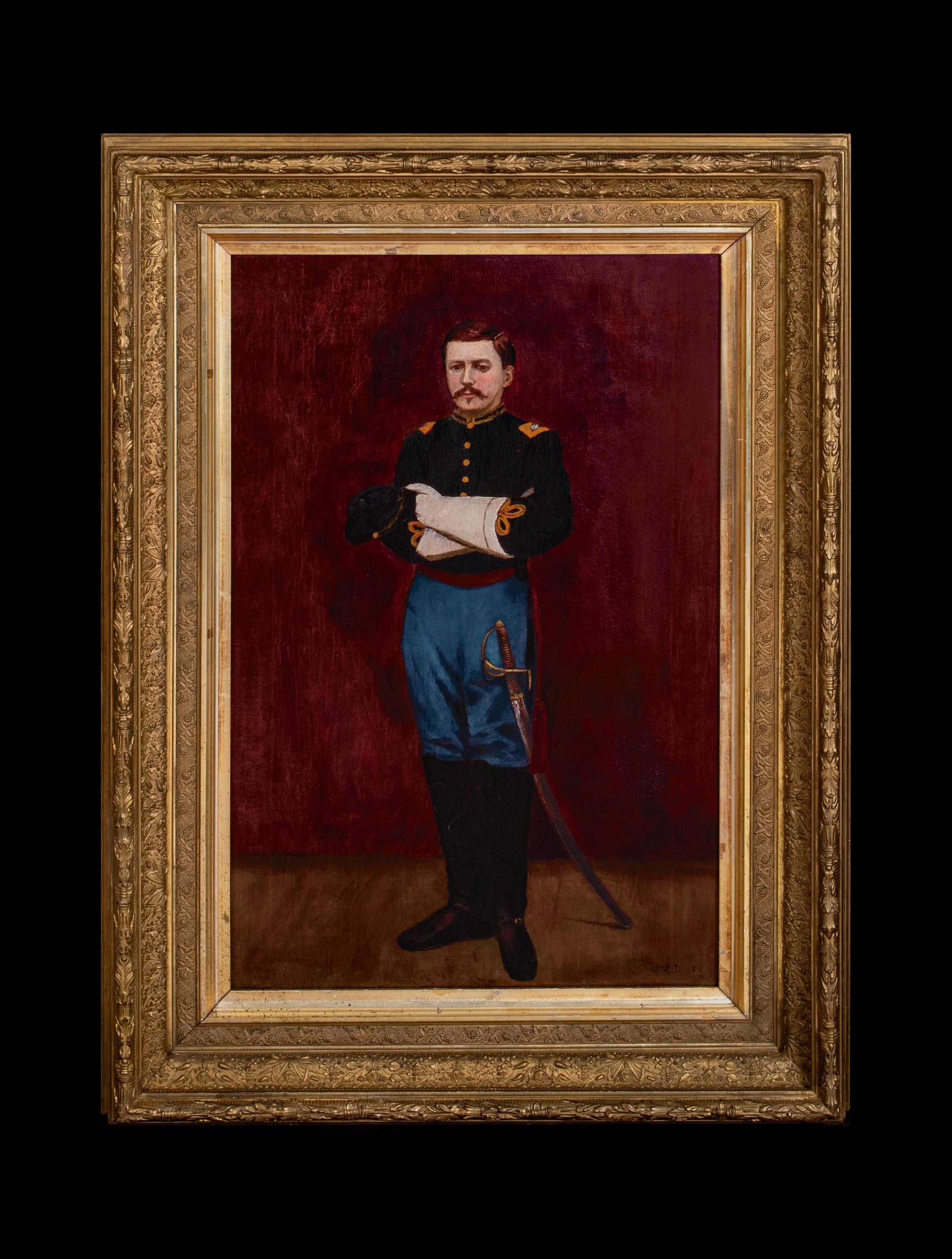 Portrait General George Brinton McClellan (1826-1885), 19th Century  - Painting by Unknown