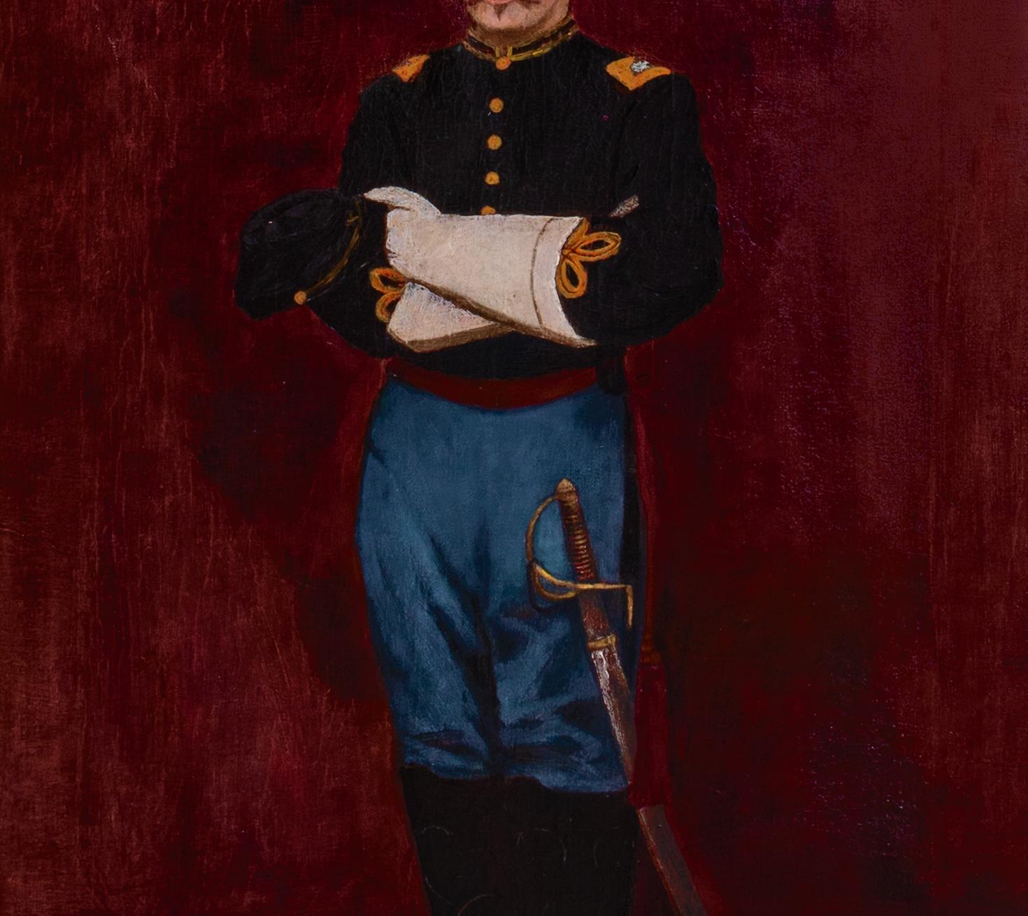 Portrait General George Brinton McClellan (1826-1885), 19th Century  For Sale 3