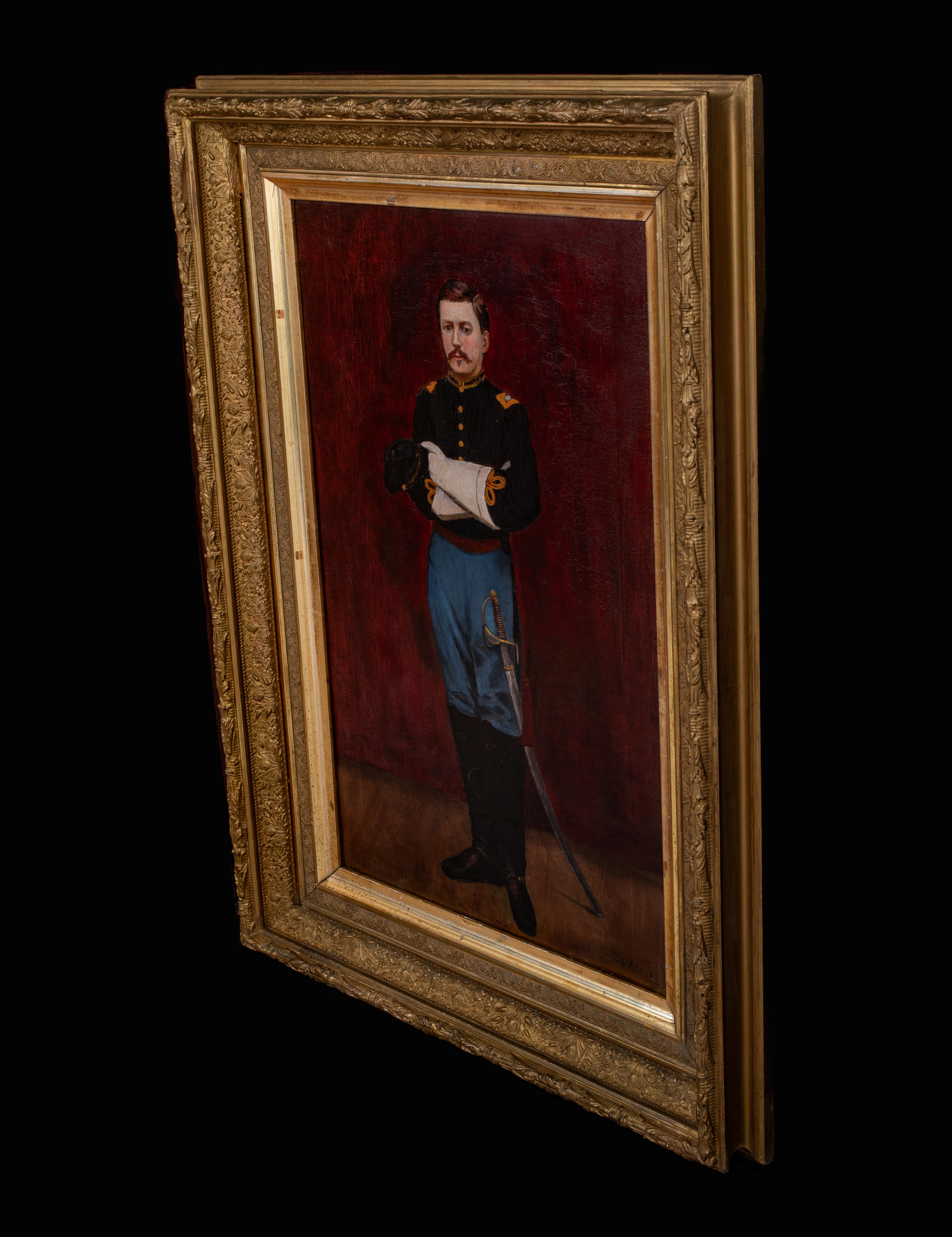 Portrait General George Brinton McClellan (1826-1885), 19th Century  For Sale 6