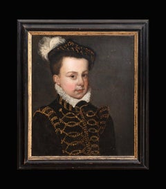 Portrait Hercule-François Duke of Alençon and of Anjou 16th Century