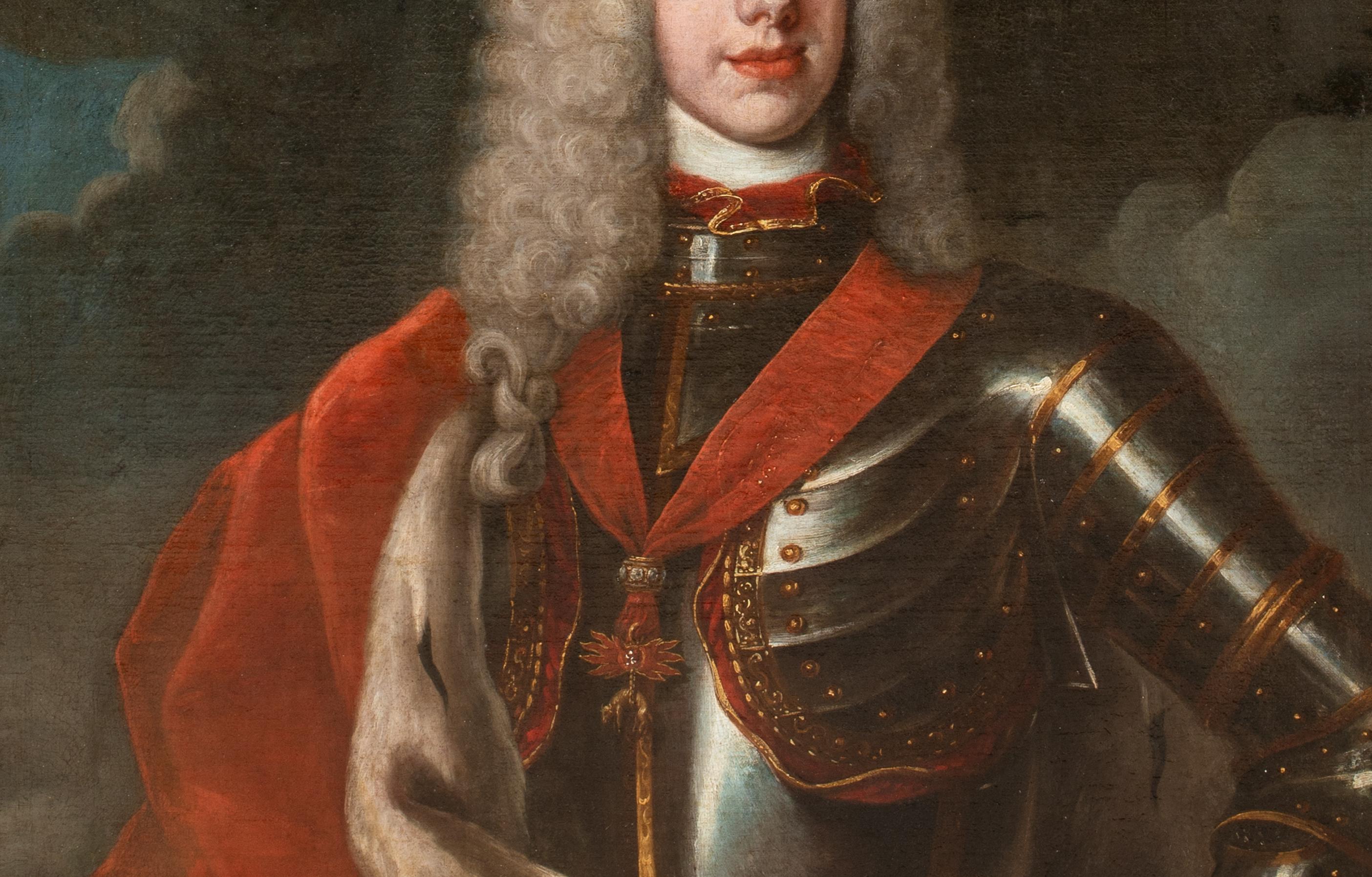 Portrait de l'empereur romain Charles VI (1685-1740), 18ème siècle Franz De Backer en vente 6