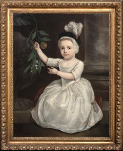Portrait Identified as Frances Maria Fountayne (1730-1750), 18th Century