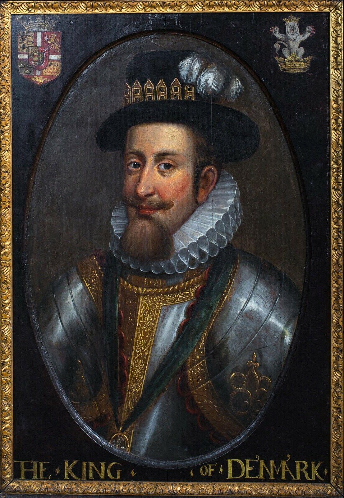 Unknown Portrait Painting - Portrait King Christian III of Denmark and Norway (1503-1559), 16th Century  