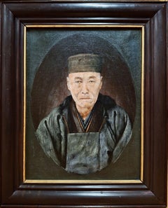 Ritratto di un gentiluomo giapponese del XIX secolo