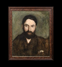 Portrait of a Bearded Gentleman, 19th Century School of Edgar Degas (1834-1917)