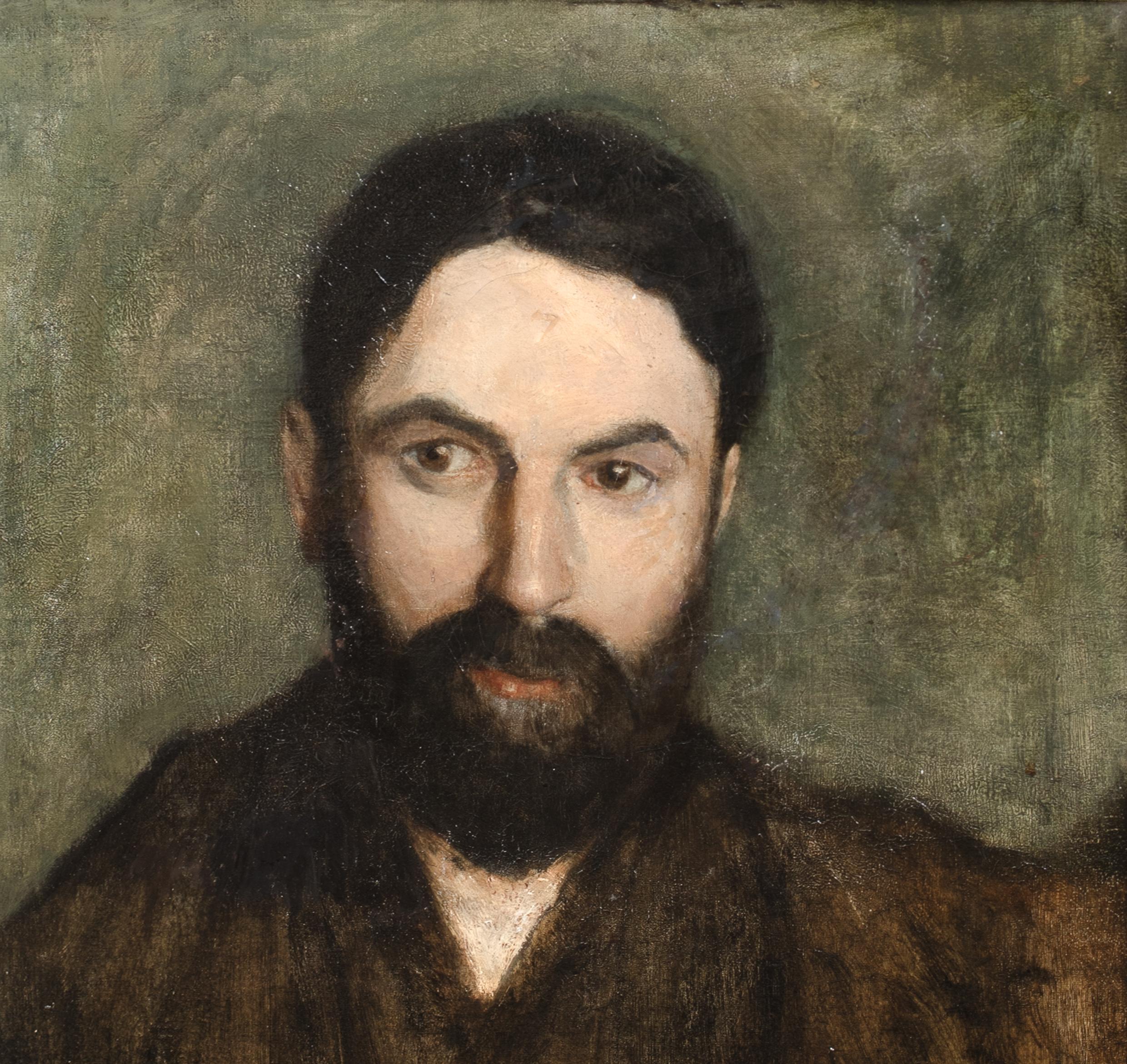 Portrait of a Bearded Gentleman, 19th Century School of Edgar Degas (1834-1917) im Angebot 3