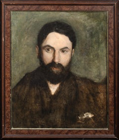 Portrait of a Bearded Gentleman, 19th Century School of Edgar Degas (1834-1917)