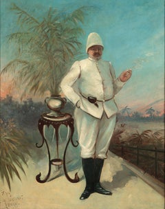 Portrait of a Belgian Colonial Military Officer