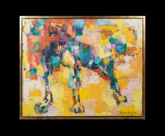 Portrait Of A Boxer Dog, dated 1960 by John Battenberg (1936-2013)