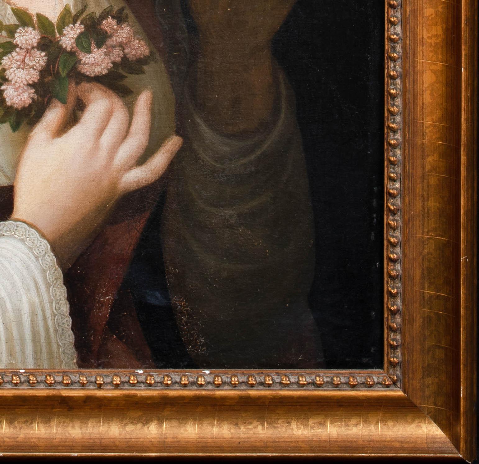 Ritratto di una sposa, XVII secolo  - Scuola Europea - stencil di Christies 1