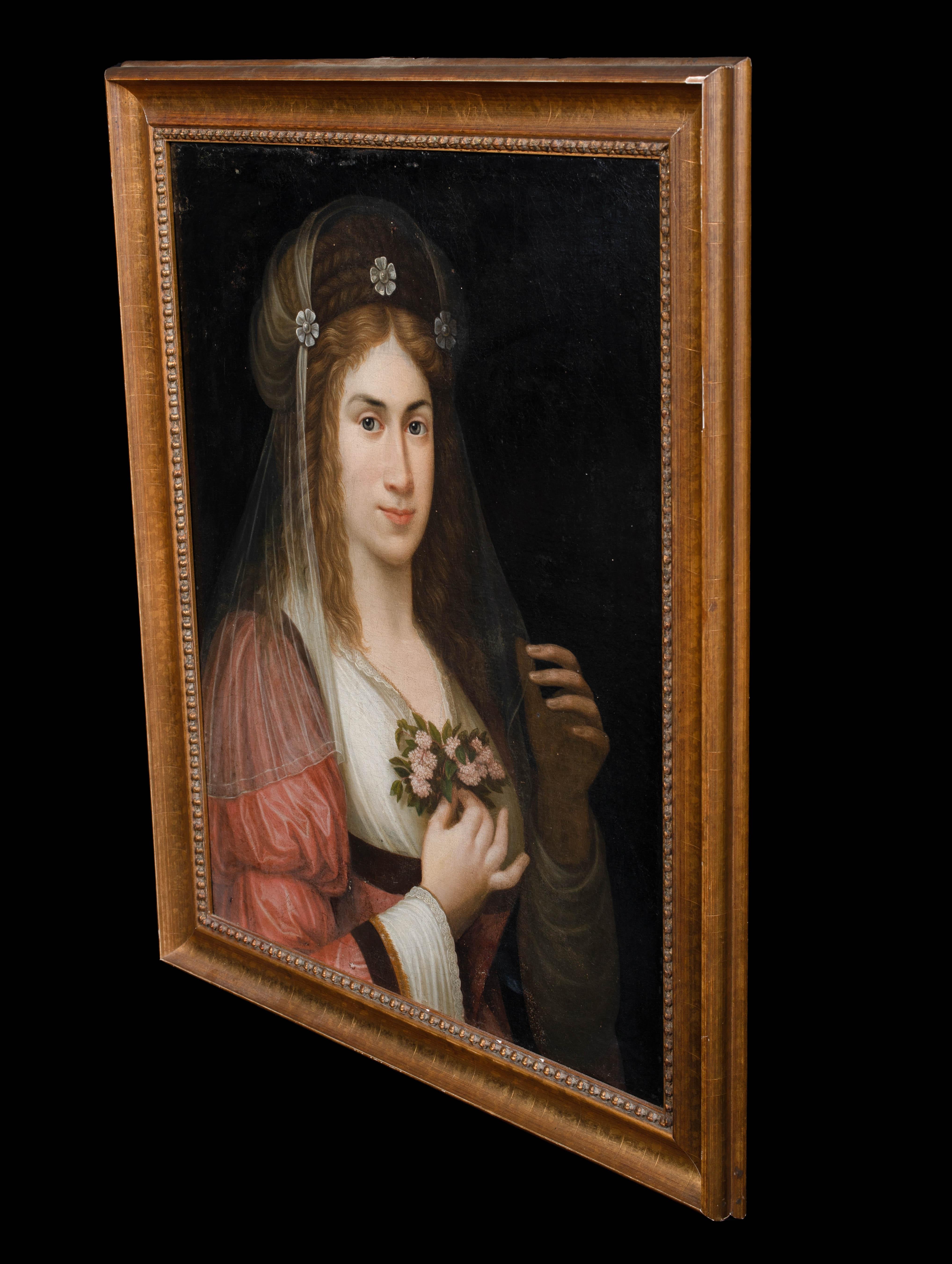 Ritratto di una sposa, XVII secolo  - Scuola Europea - stencil di Christies 6