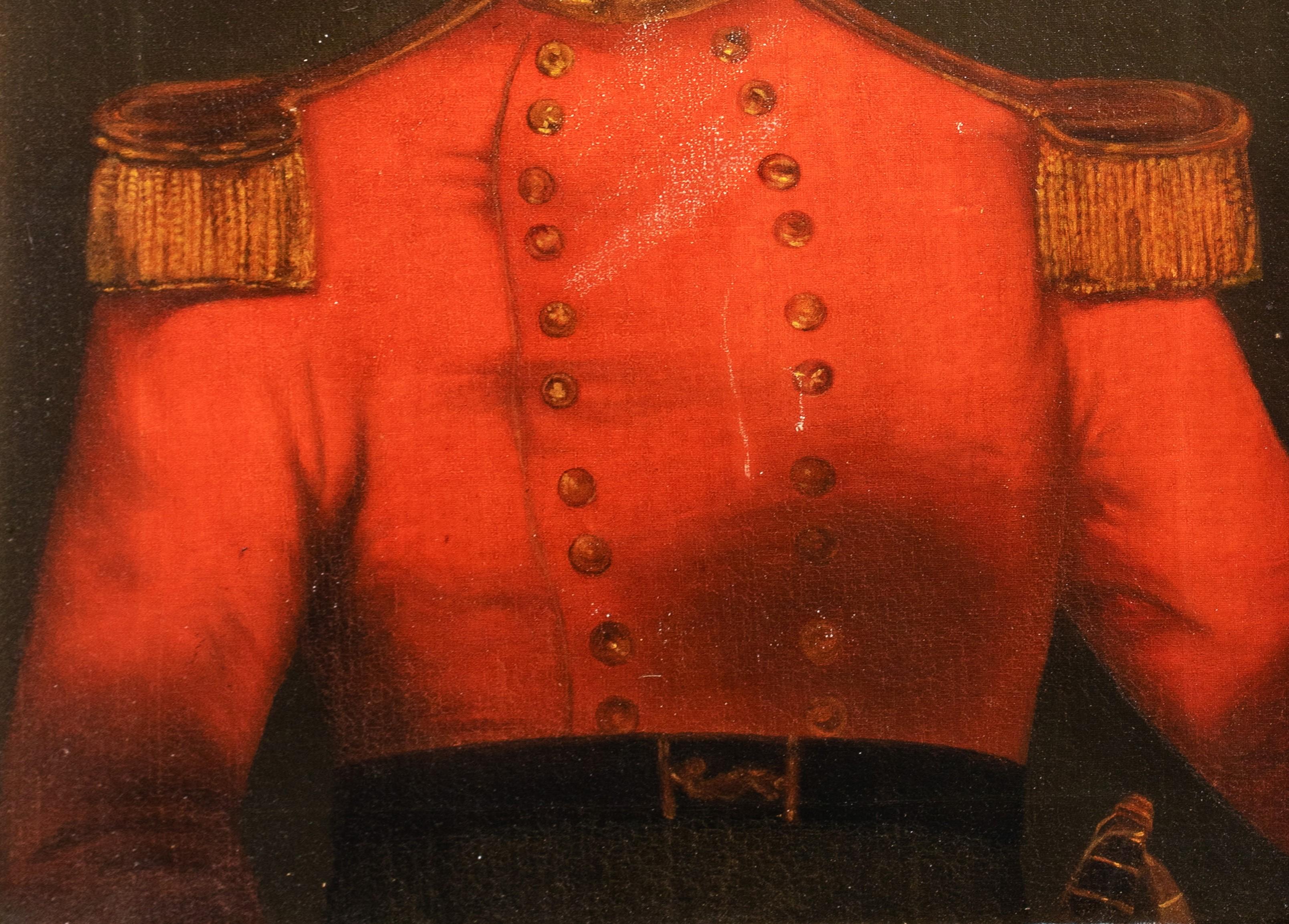 Portrait Of A British Officer, early 19th Century - Napoleonic Wars Era  For Sale 1