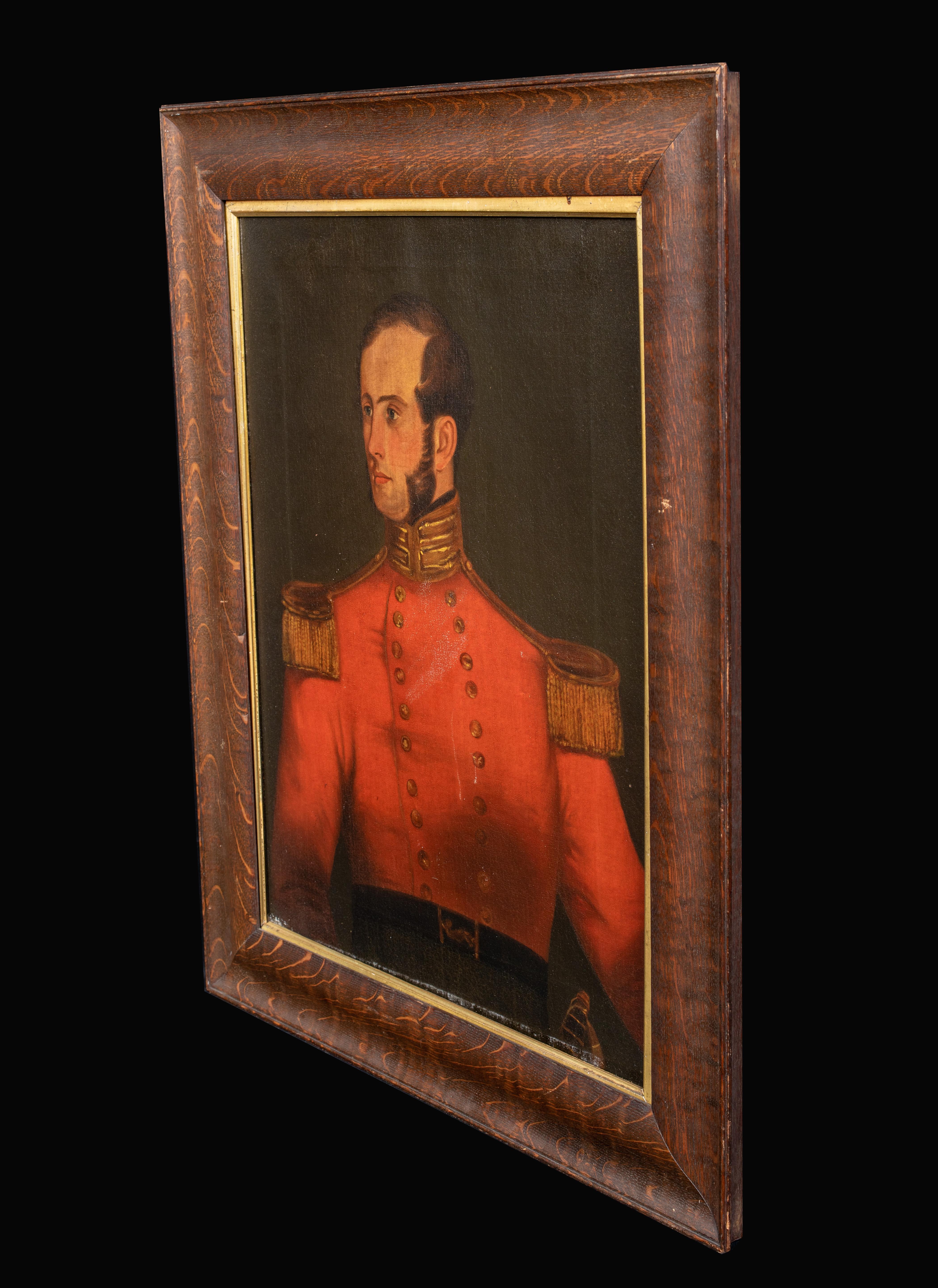 Portrait Of A British Officer, early 19th Century - Napoleonic Wars Era  For Sale 2