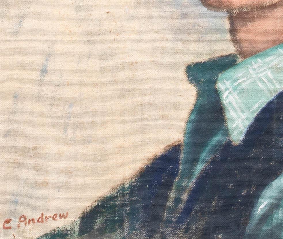 Portrait Of A Country Gentleman, early 20th Century

by Charles Edwin Andrew (1911-1996)

Large early 20th century portrait of an English country gentleman, oil on canvas by Charles Edwin Andrew. Good quality and condition, signed and