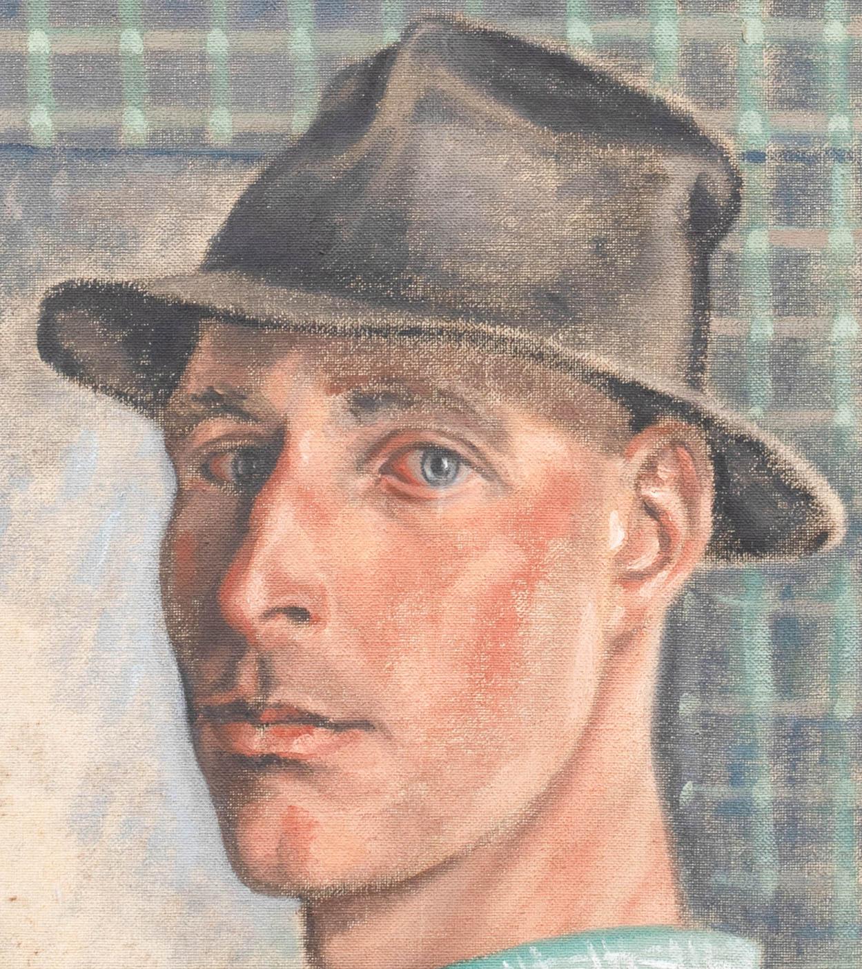 Portrait Of A Country Gentleman, early 20th Century  by Charles Edwin Andrew For Sale 3