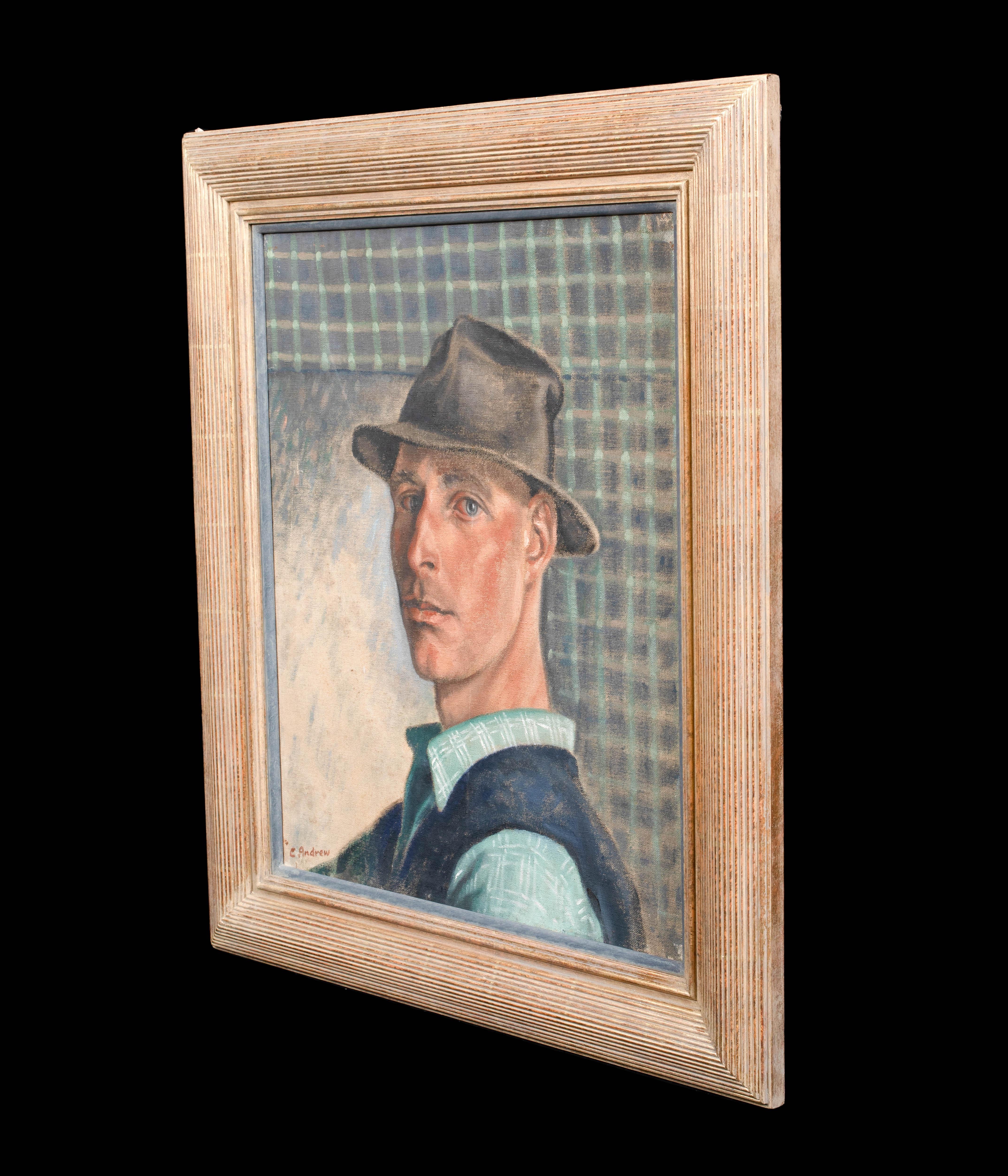 Portrait Of A Country Gentleman, early 20th Century  by Charles Edwin Andrew For Sale 4