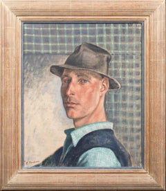Portrait Of A Country Gentleman, early 20th Century  by Charles Edwin Andrew 