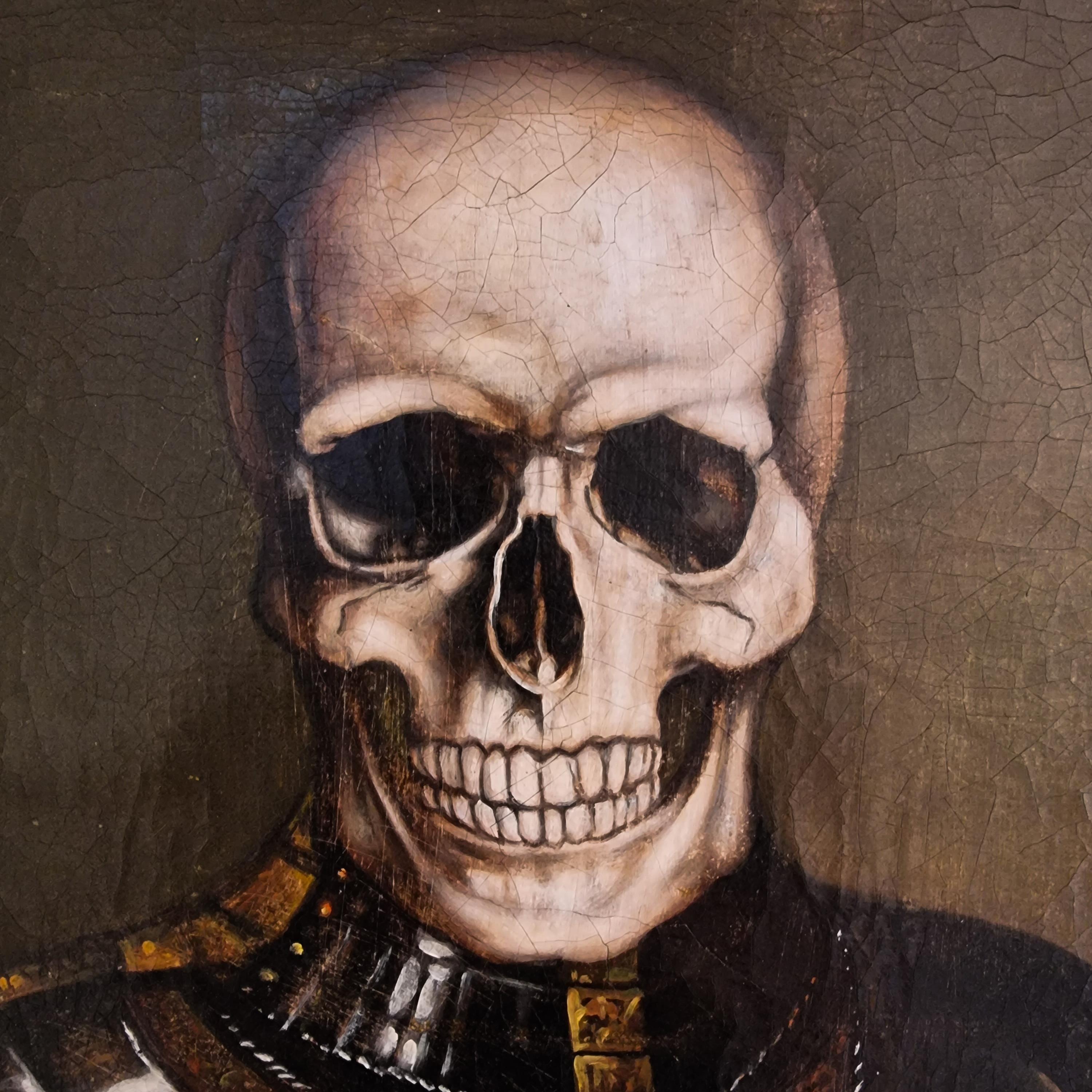 skeleton portrait