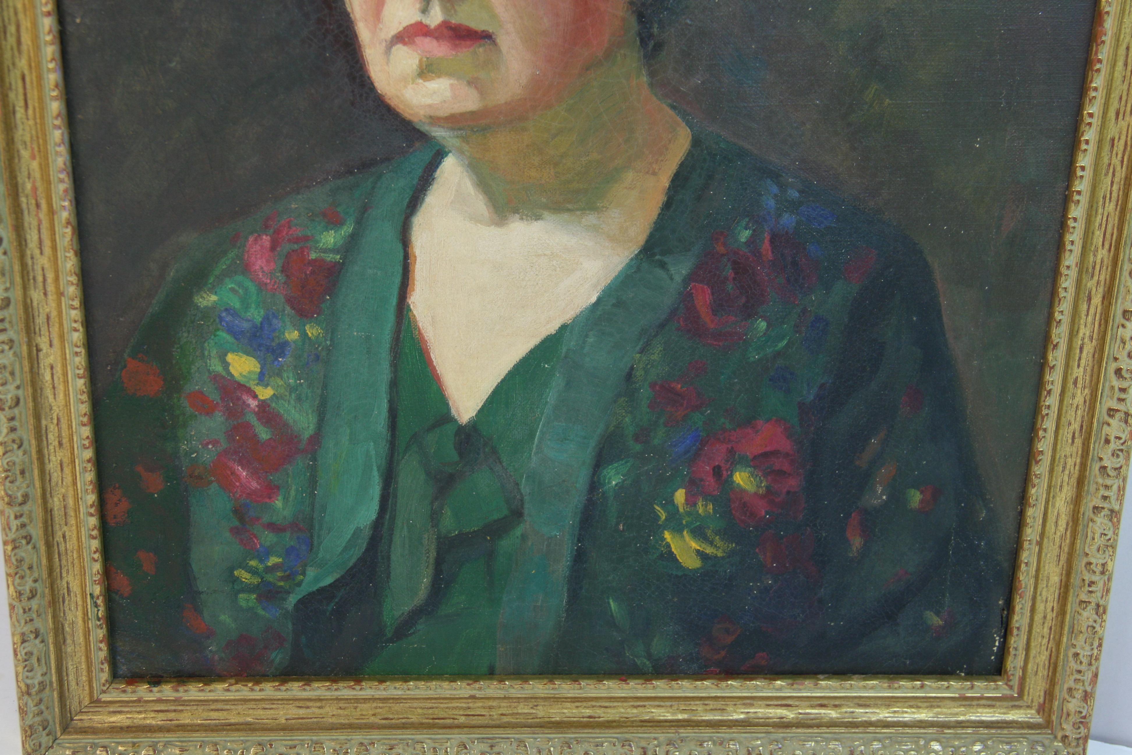 Portrait Of a French Aristricatic Lady For Sale 1