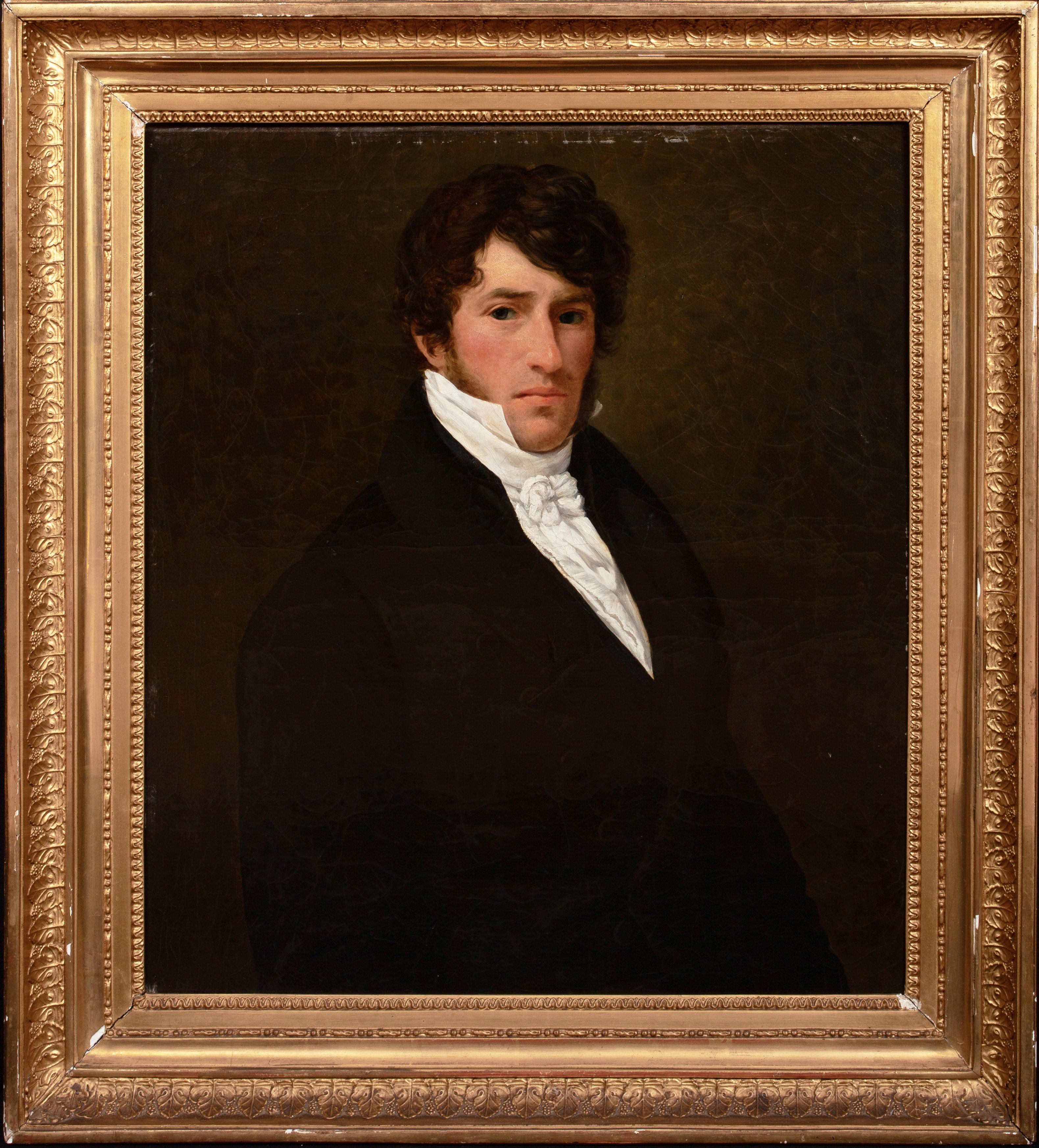 Portrait Of A Gentleman, circa 1810   - Painting by Unknown