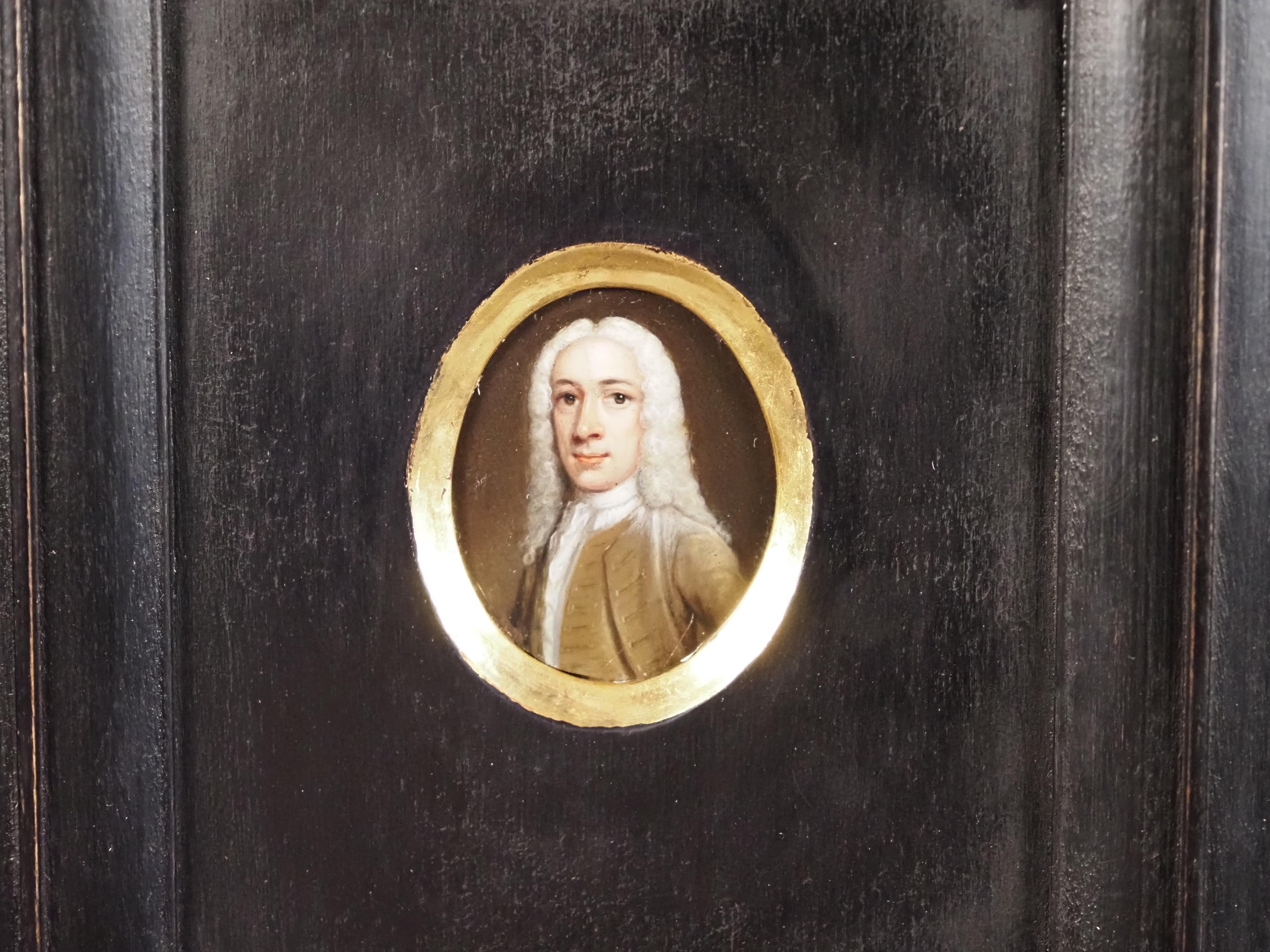 Ritratto di un gentiluomo - Painting di Unknown