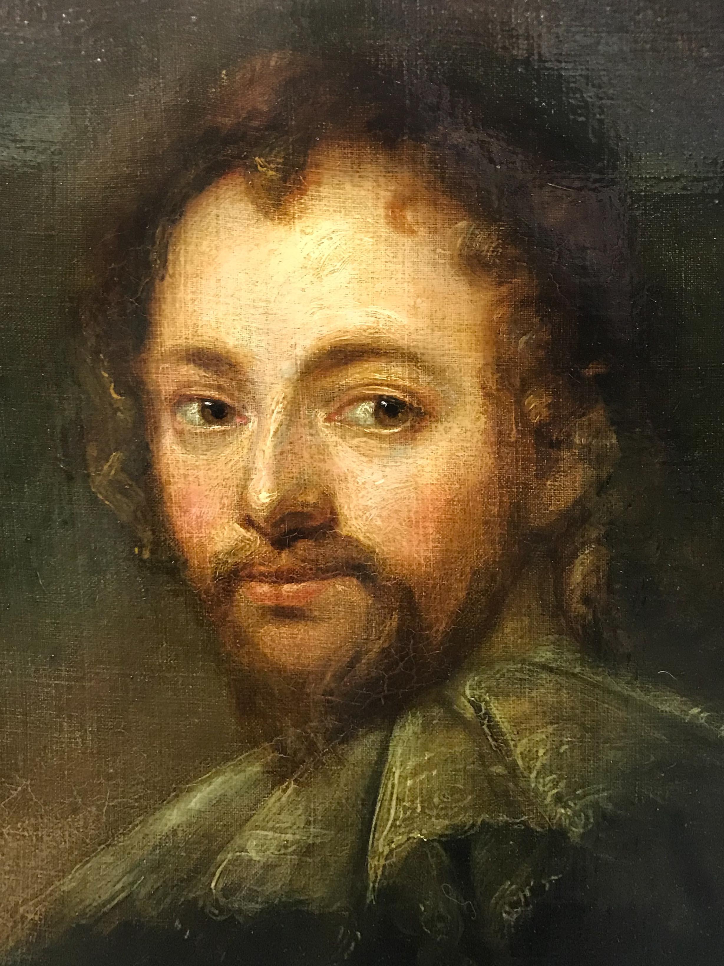 Portrait of a Gentleman - Painting by Unknown