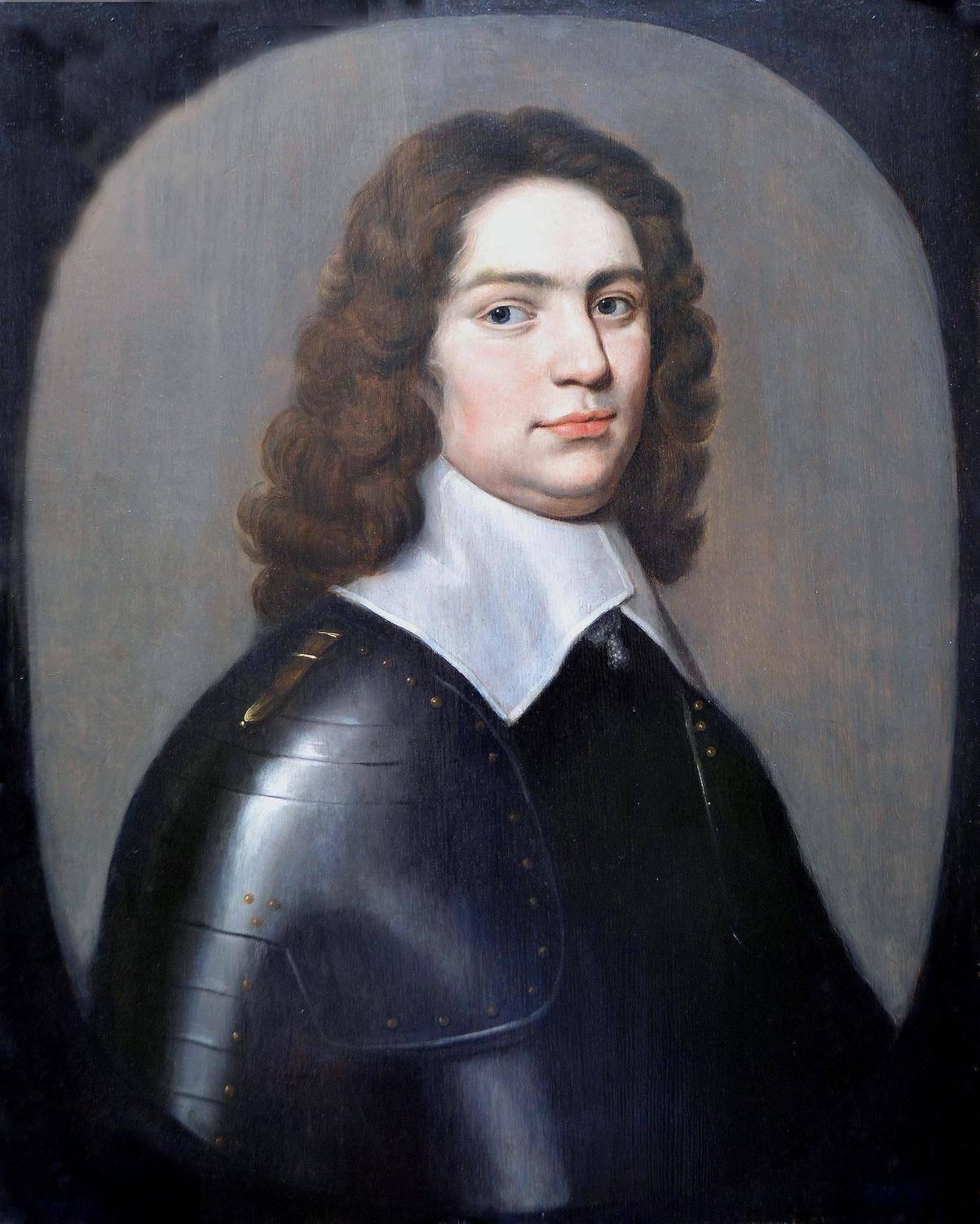 Unknown Portrait Painting – Porträt eines Gentleman, holländische alte Meister, 17. Jahrhundert, Öl