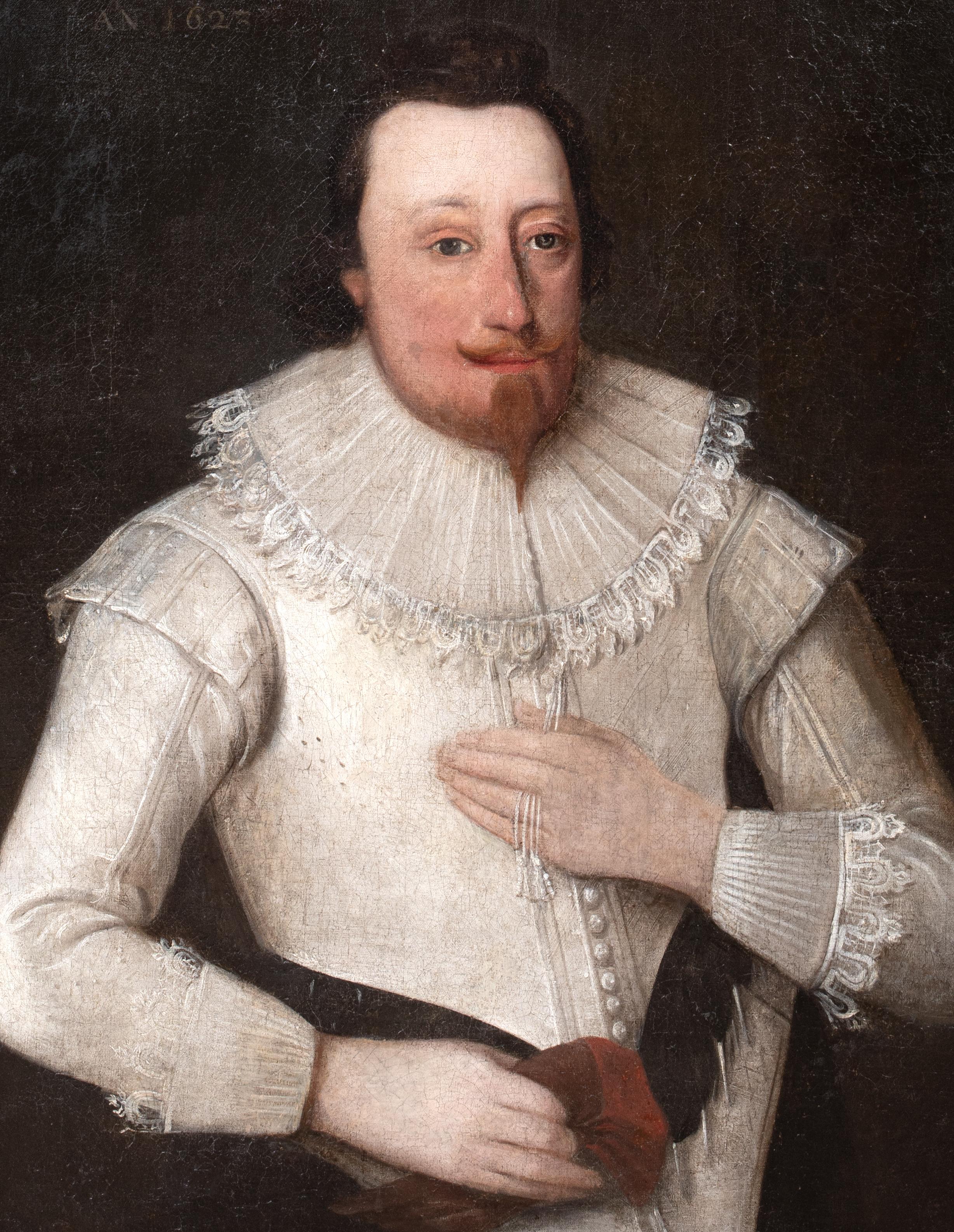 Portrait Of A Gentleman, identified as Robert Carr, Earl Of Somerset (1587-1645) For Sale 1