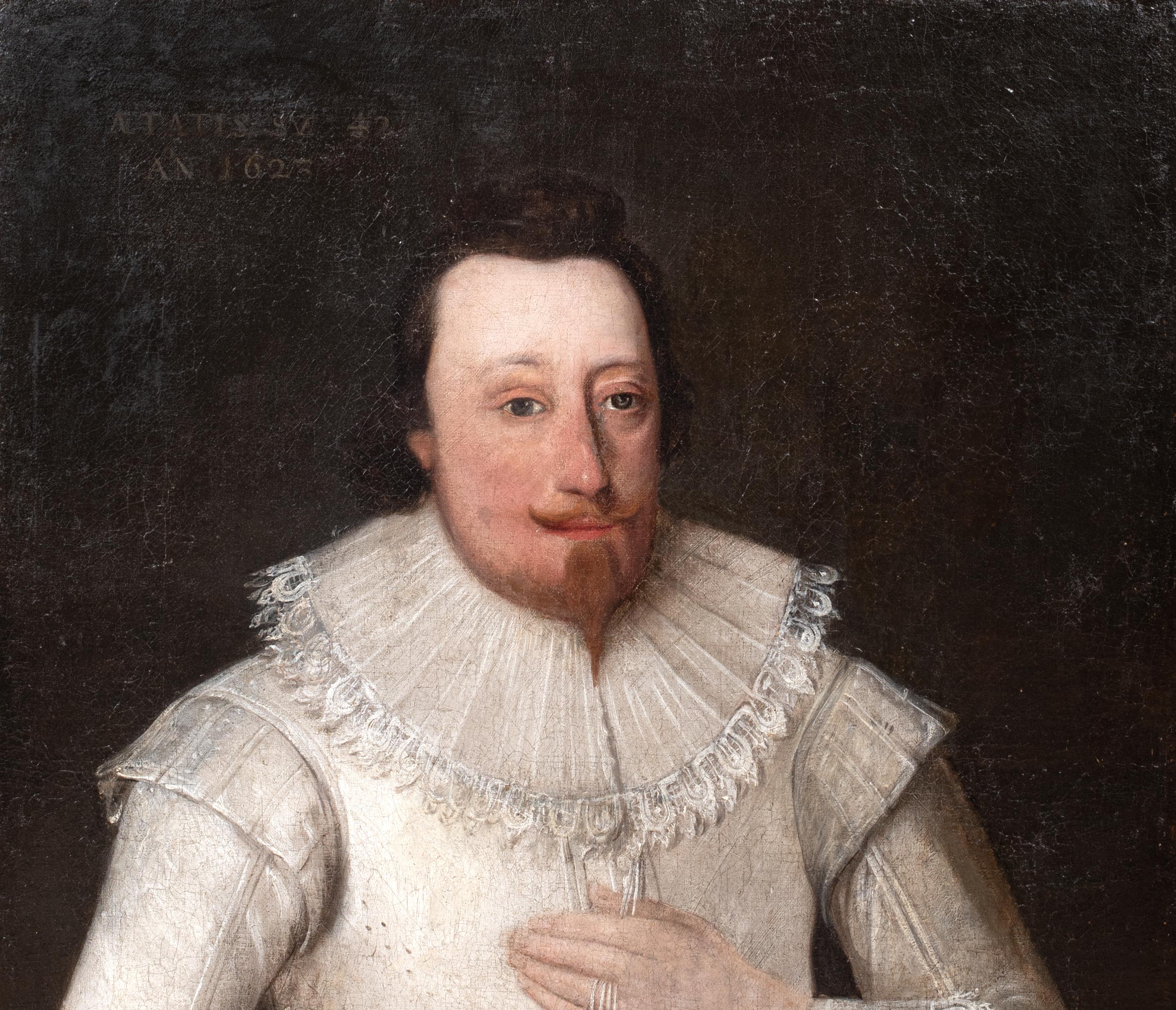 Portrait Of A Gentleman, identified as Robert Carr, Earl Of Somerset (1587-1645) For Sale 3