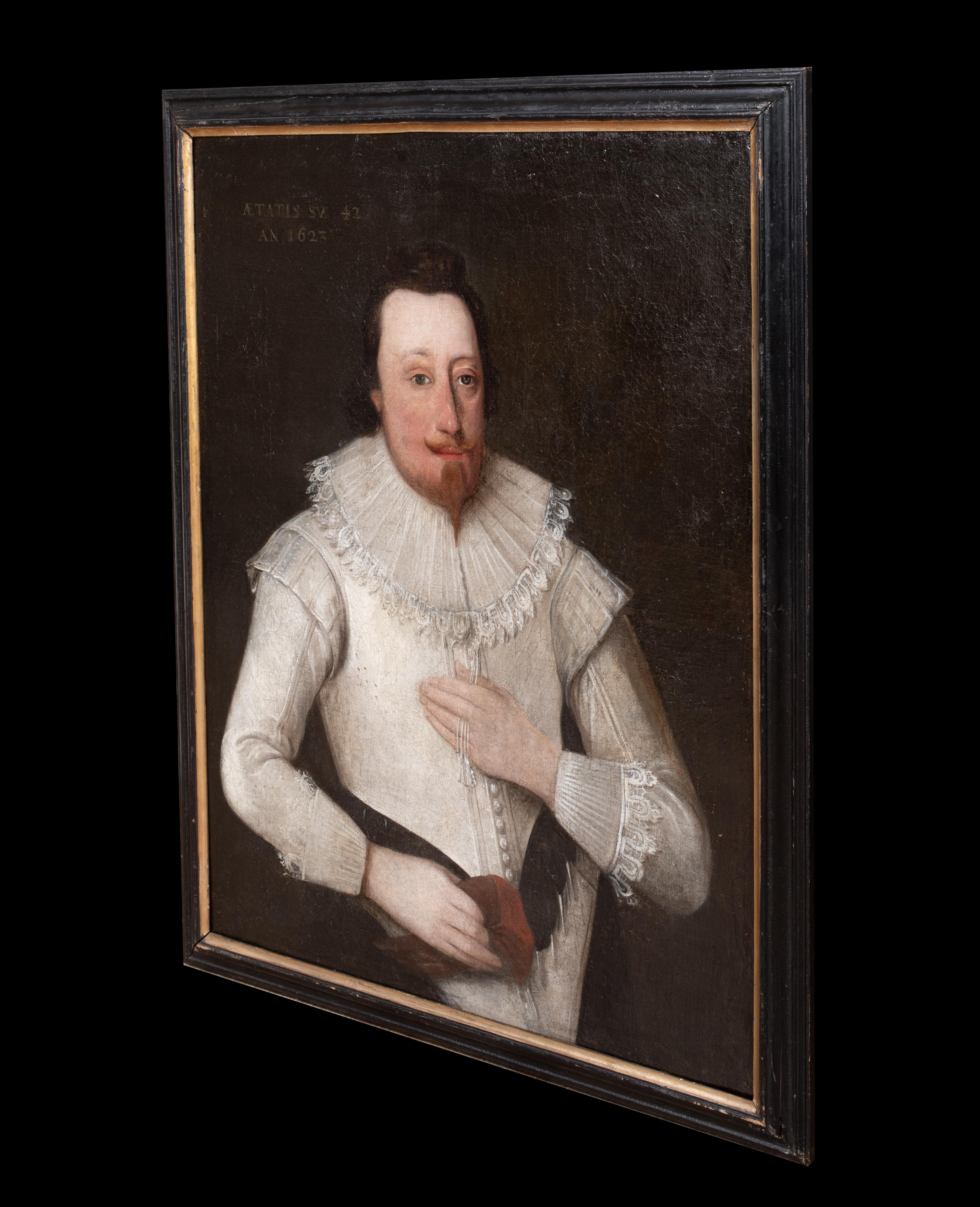 Portrait Of A Gentleman, identified as Robert Carr, Earl Of Somerset (1587-1645) For Sale 4