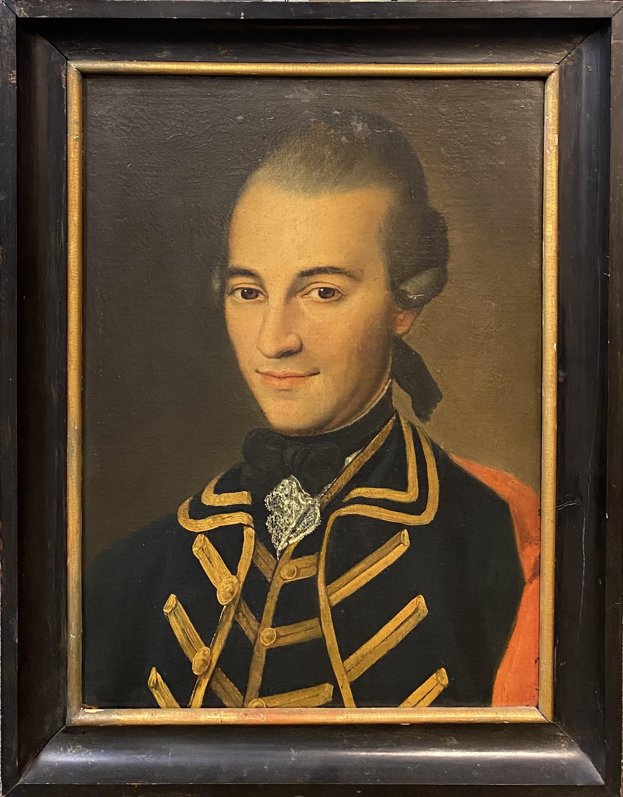 Portrait Painting Unknown - Portrait d'un gentleman, probablement allemand