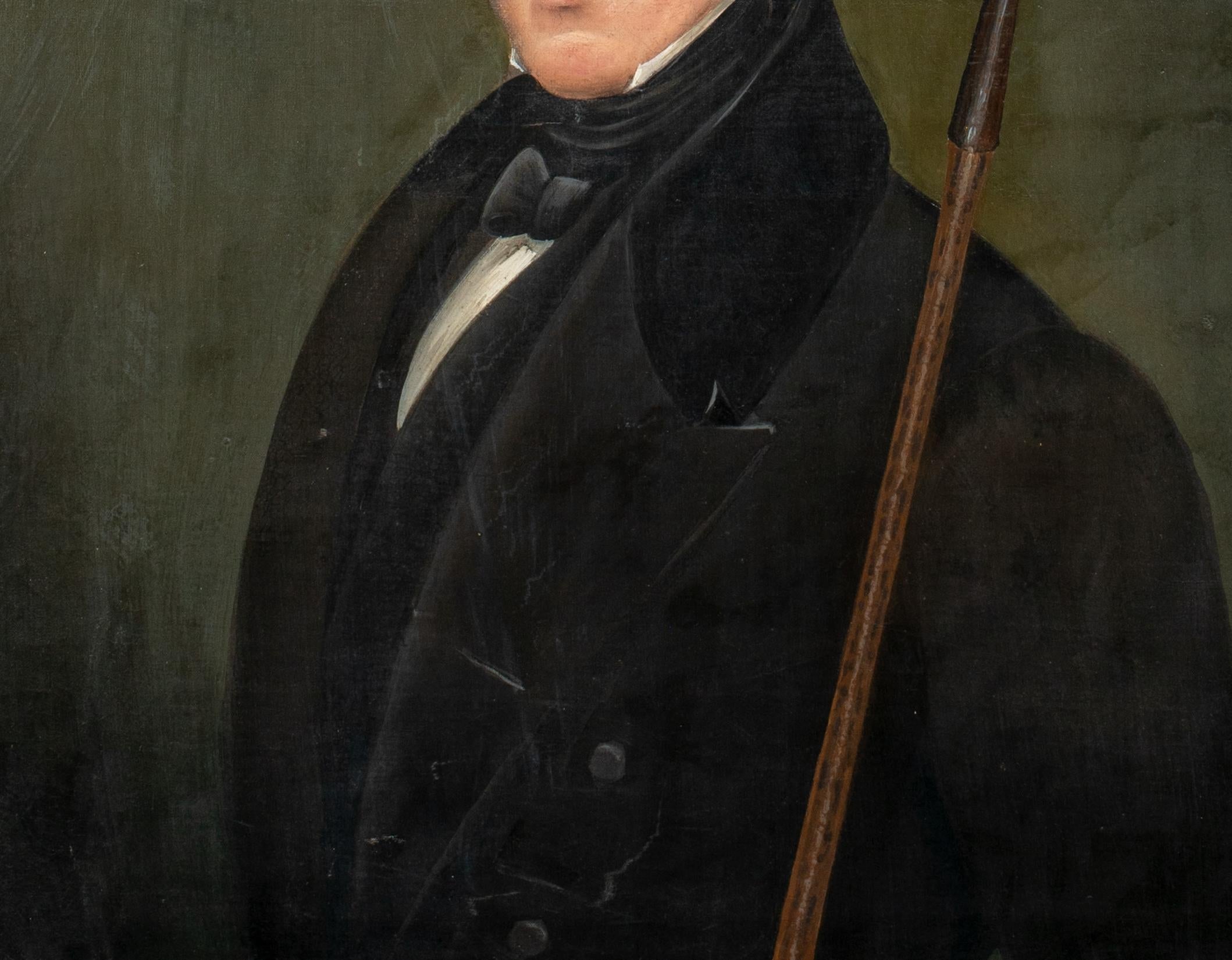 Portrait Of A Gentleman With A Golf Club, circa 1810 1