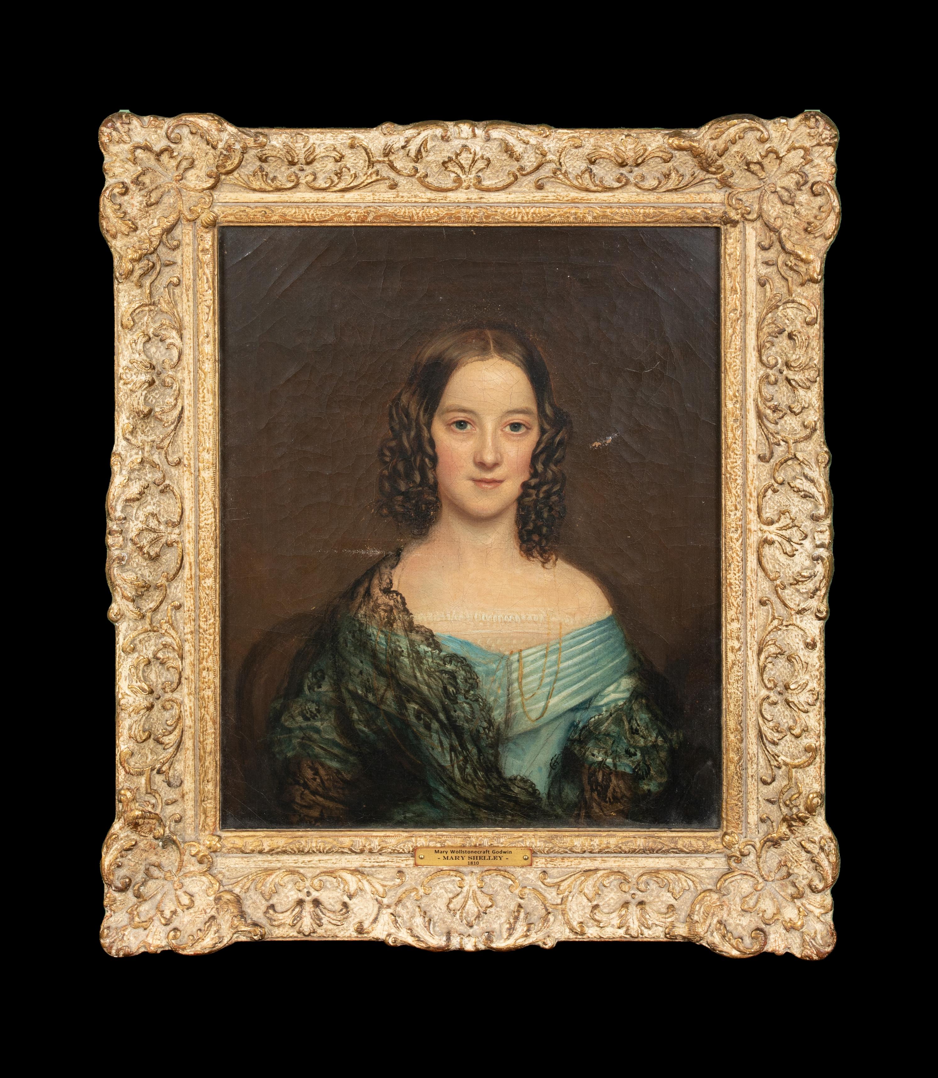 Ritratto di ragazza, Mary Wollstonecraft Godwin, poi Mary Shelley, XIX secolo - Painting di Unknown