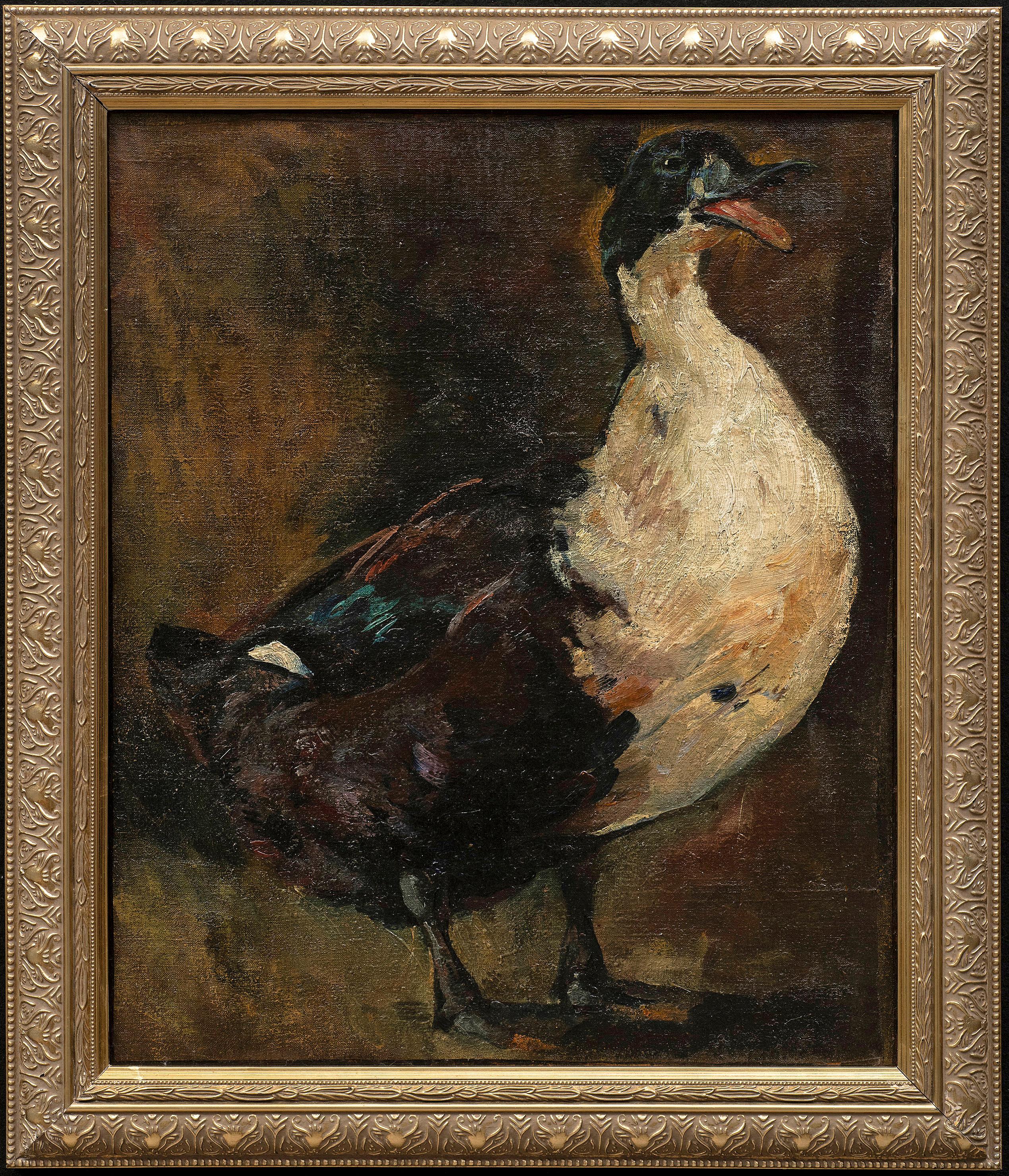 "Portrait of a Goose" German, circa 1900