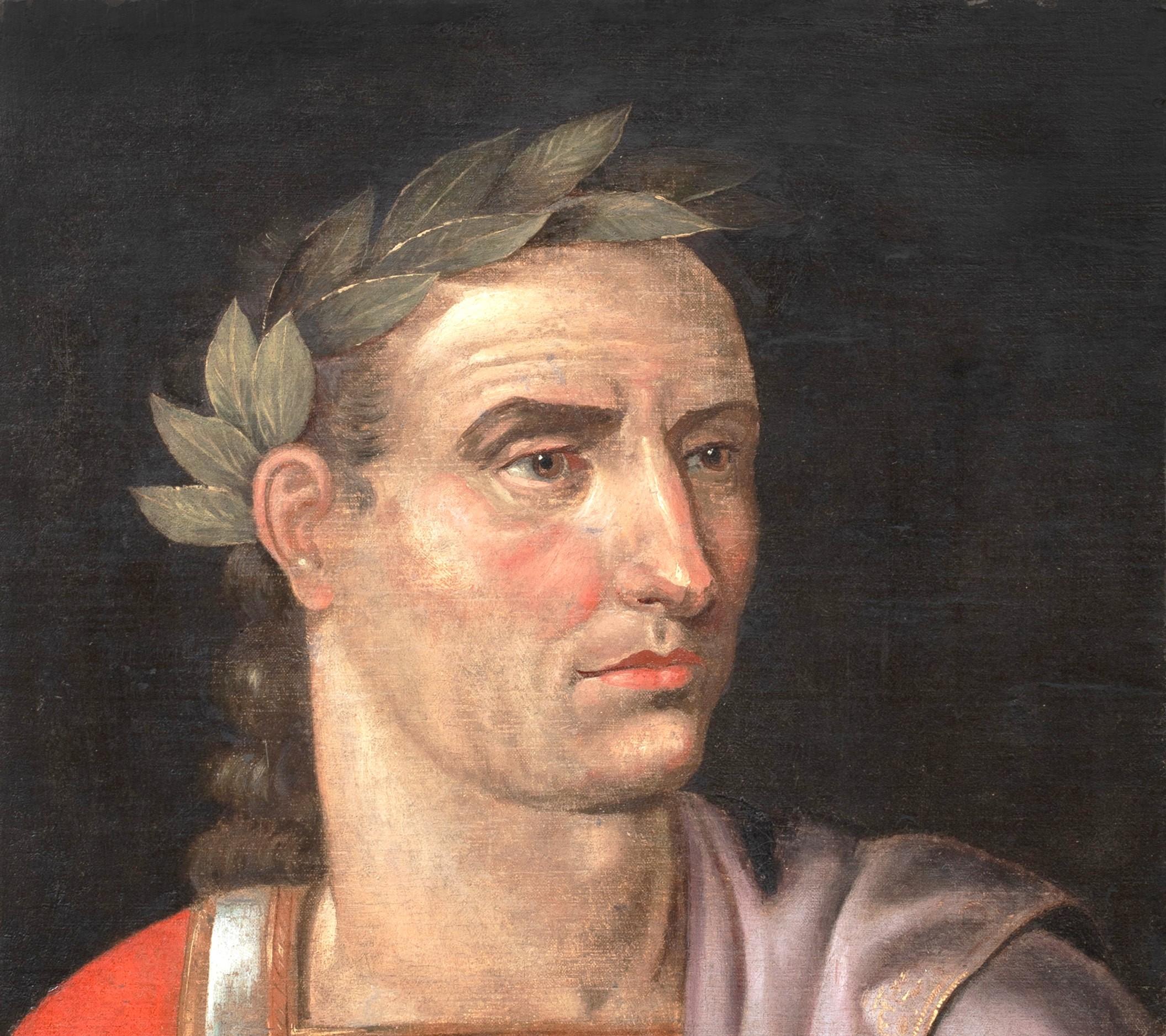 Ritratto di Giulio Cesare, XVII secolo  Scuola italiana - Raro ritratto giovanile 1