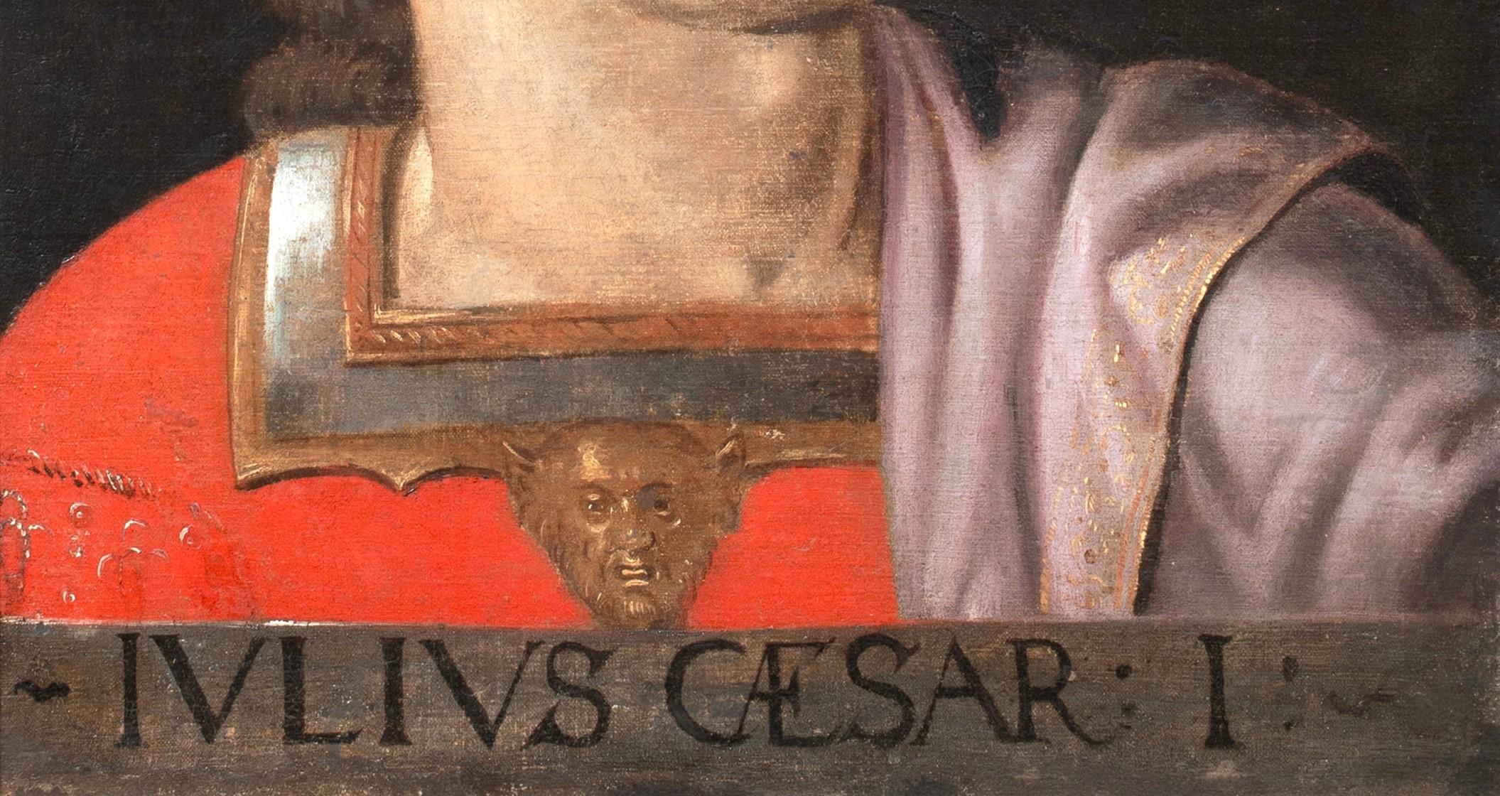Ritratto di Giulio Cesare, XVII secolo  Scuola italiana - Raro ritratto giovanile 2