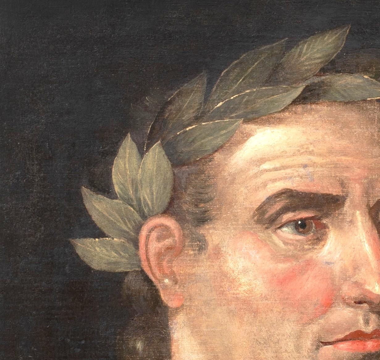 Ritratto di Giulio Cesare, XVII secolo  Scuola italiana - Raro ritratto giovanile 3