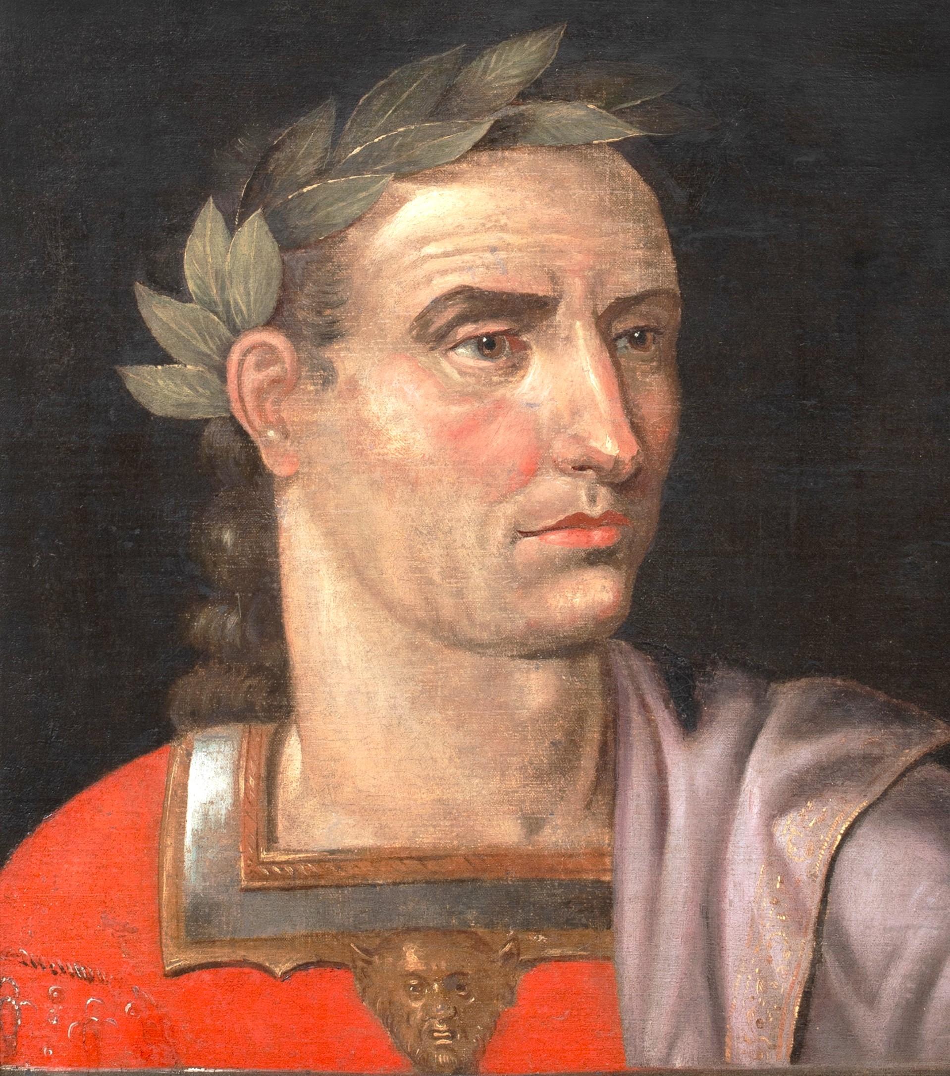 Ritratto di Giulio Cesare, XVII secolo  Scuola italiana - Raro ritratto giovanile 4