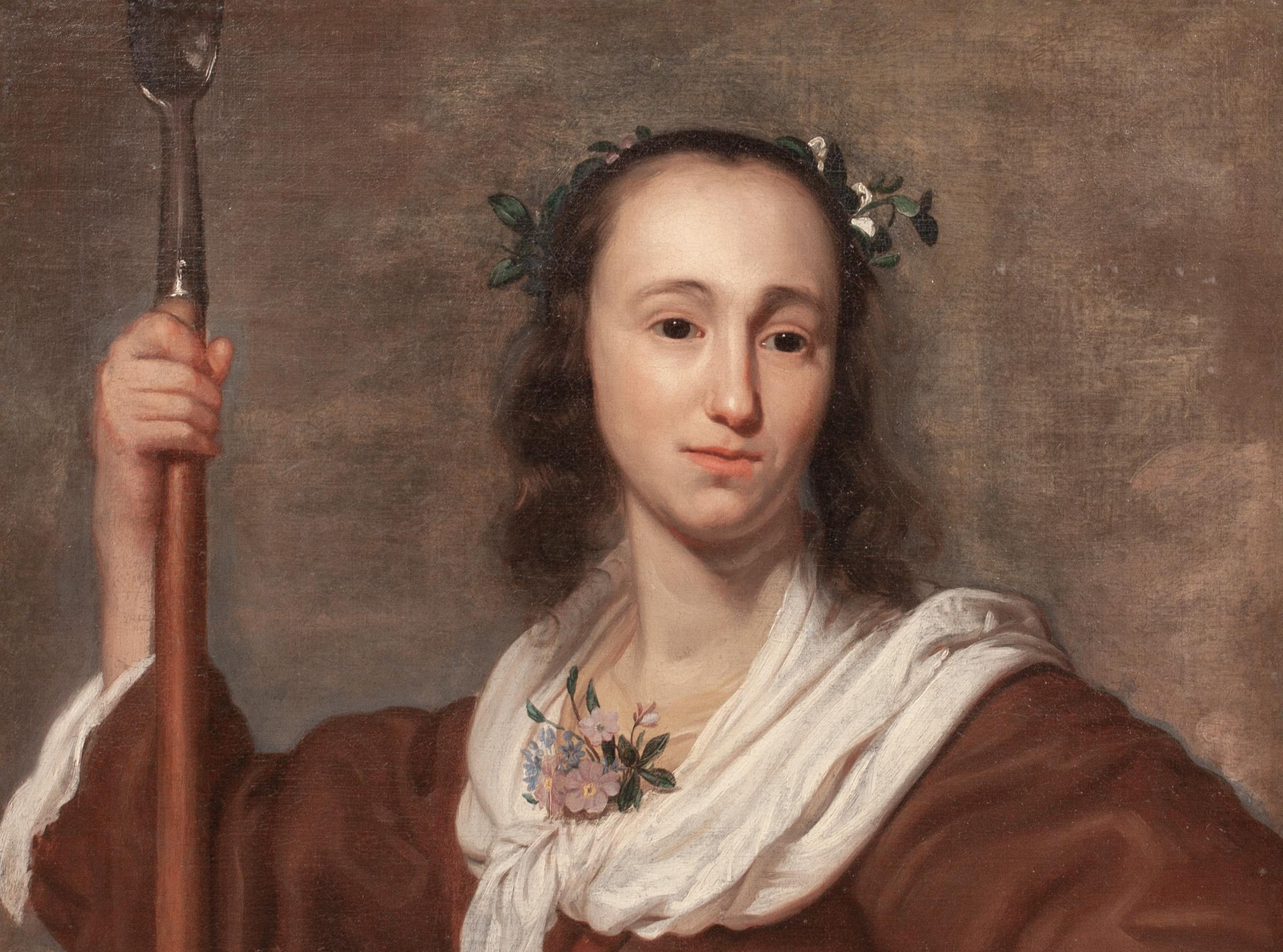 Portrait d'une dame sous les traits de Diane, 17e siècle en vente 1