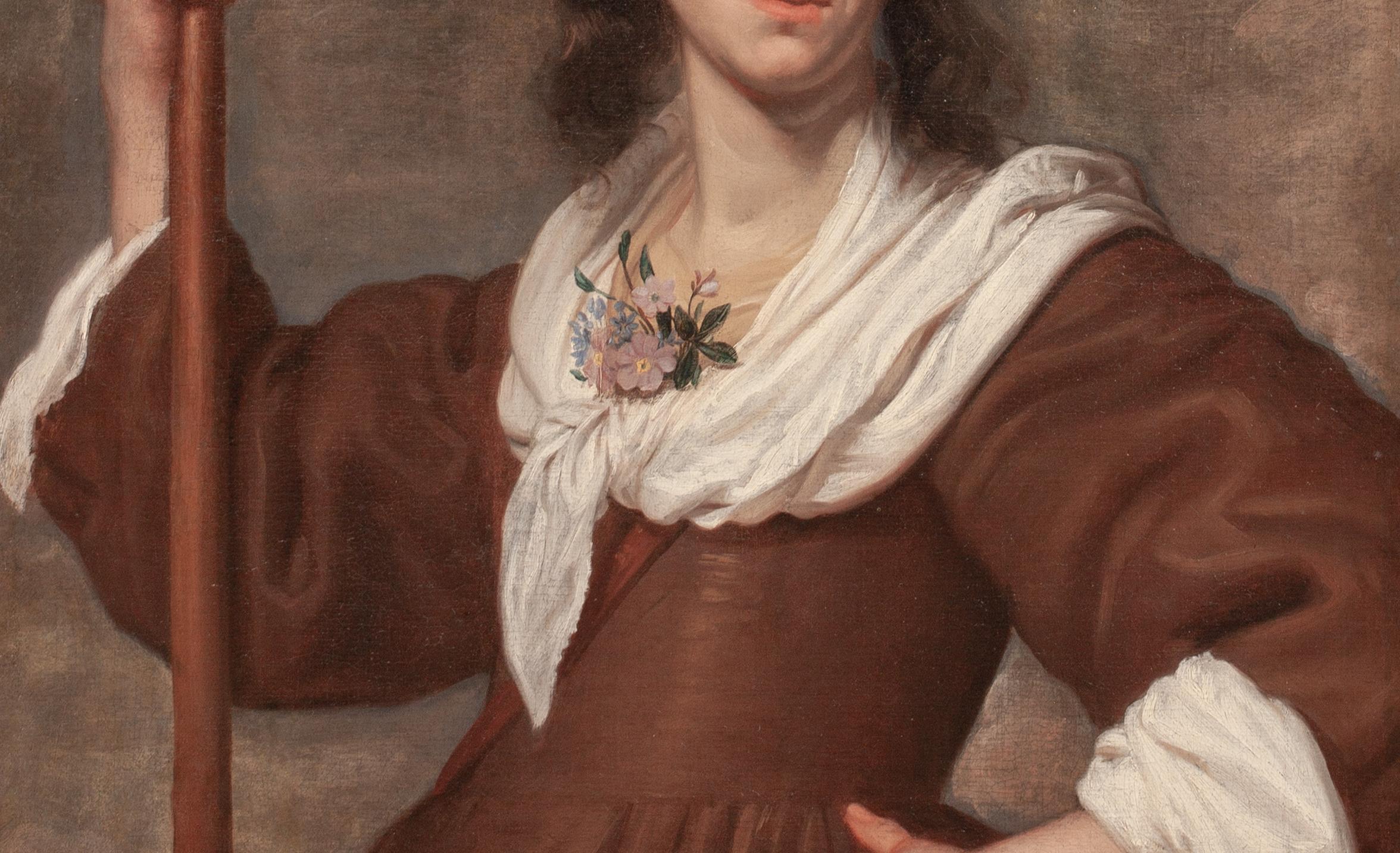 Portrait d'une dame sous les traits de Diane, 17e siècle en vente 2