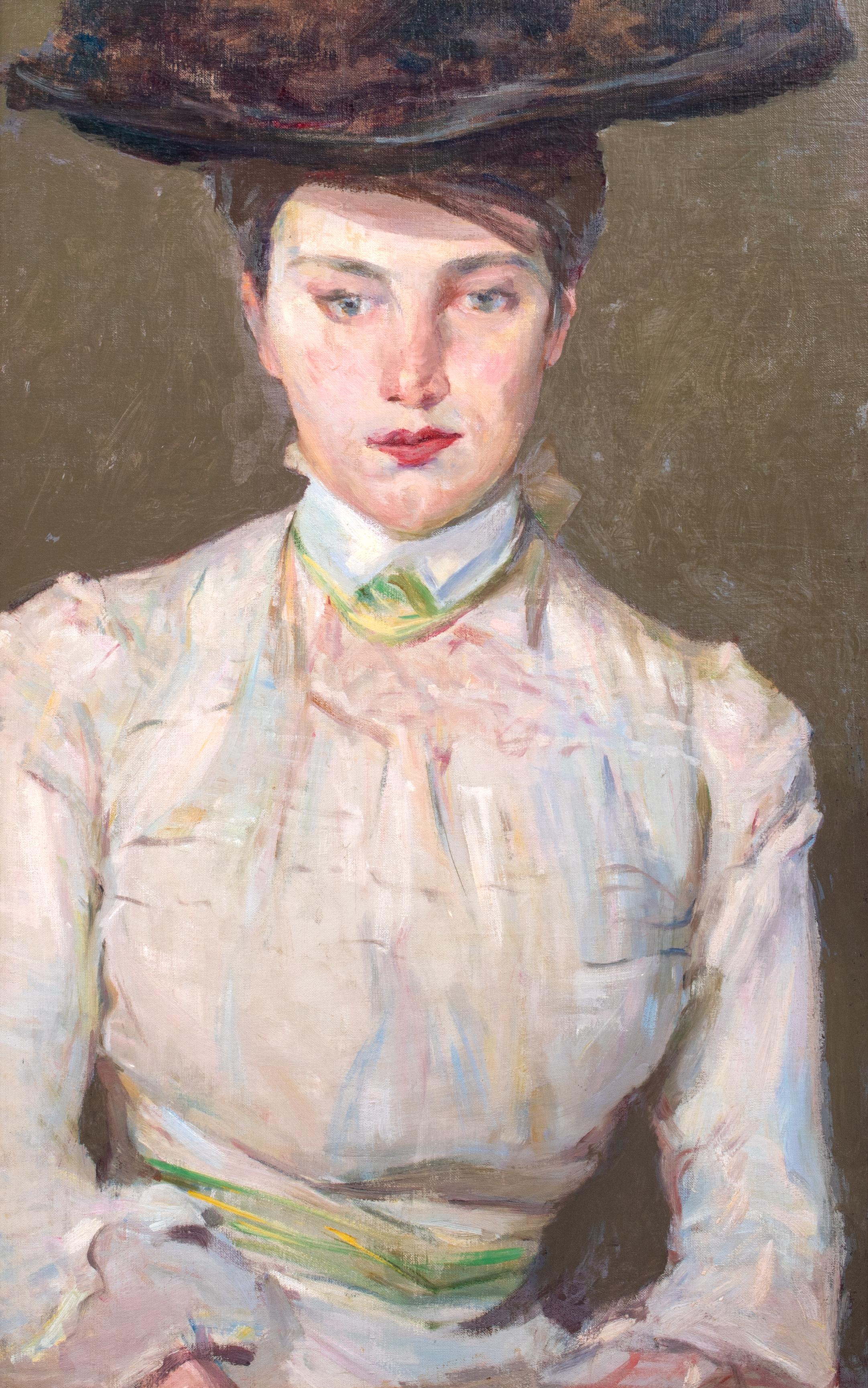Retrato de una dama con sombrero de ala ancha, hacia 1910

escuela de JOHN SINGER SARGENT  (1856-1925)

Gran retrato impresionista americano de hacia 1910 de una dama con vestido blanco y sombrero de ala ancha, óleo sobre lienzo. Excelente calidad y