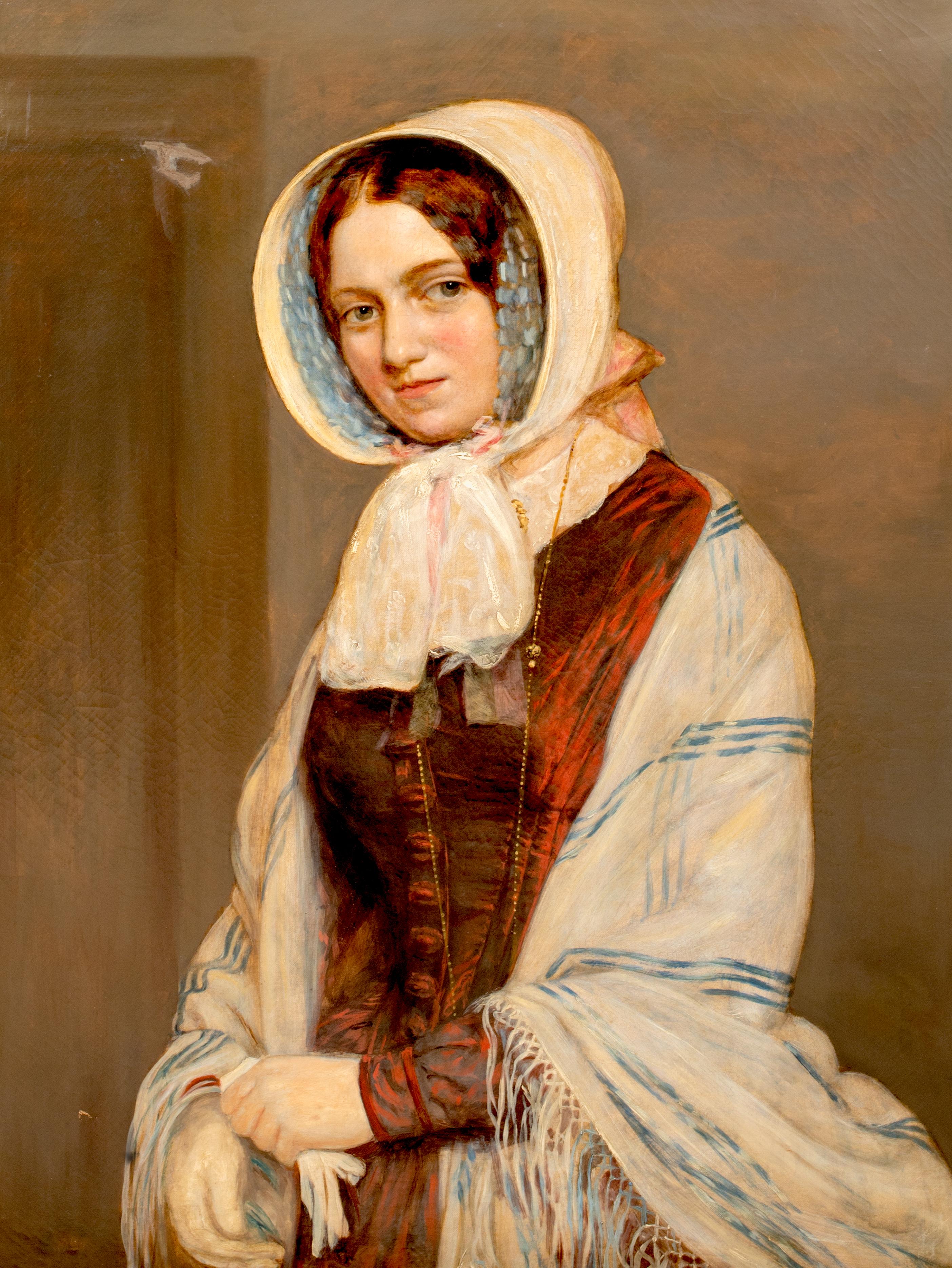 
Retrato De Una Dama, Sra. Evelina Throop, Siglo XVII 

círculo de GEORGE PETER ALEXANDER HEALY ( 1813-1894)

Gran retrato del siglo XIX de una dama, la Sra. Evelina Throop, óleo sobre lienzo. Retrato de tres cuartos de excelente calidad y estado de