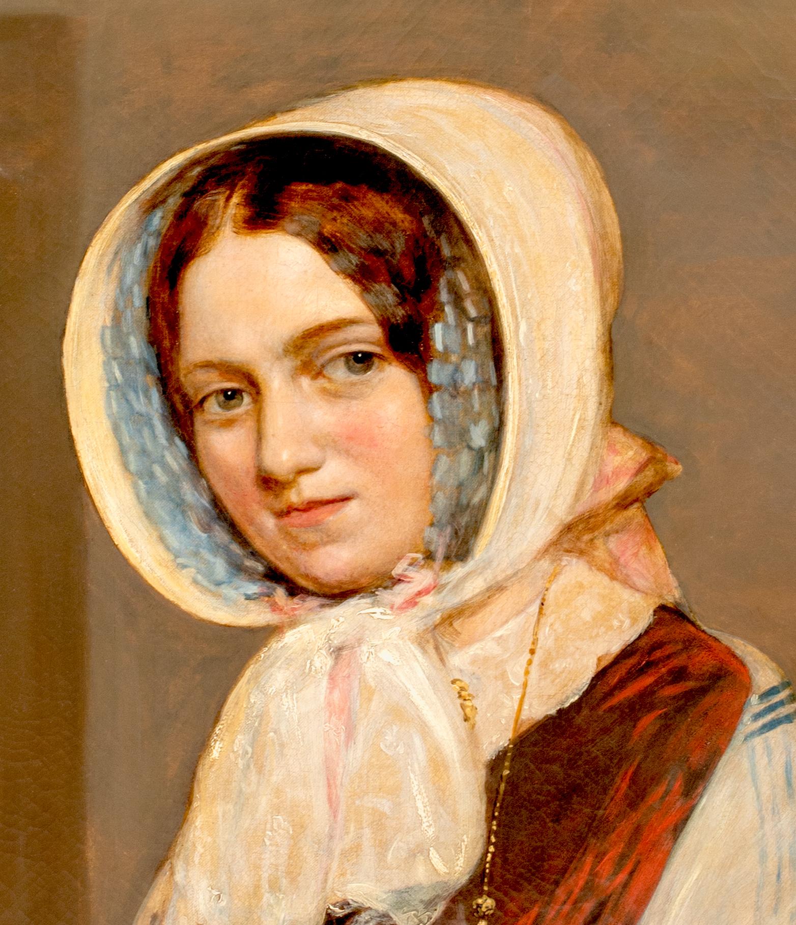  Portrait Of A Lady, Mrs Evelina Throop, 19th Century GEORGE ALEXANDER HEALEY 5