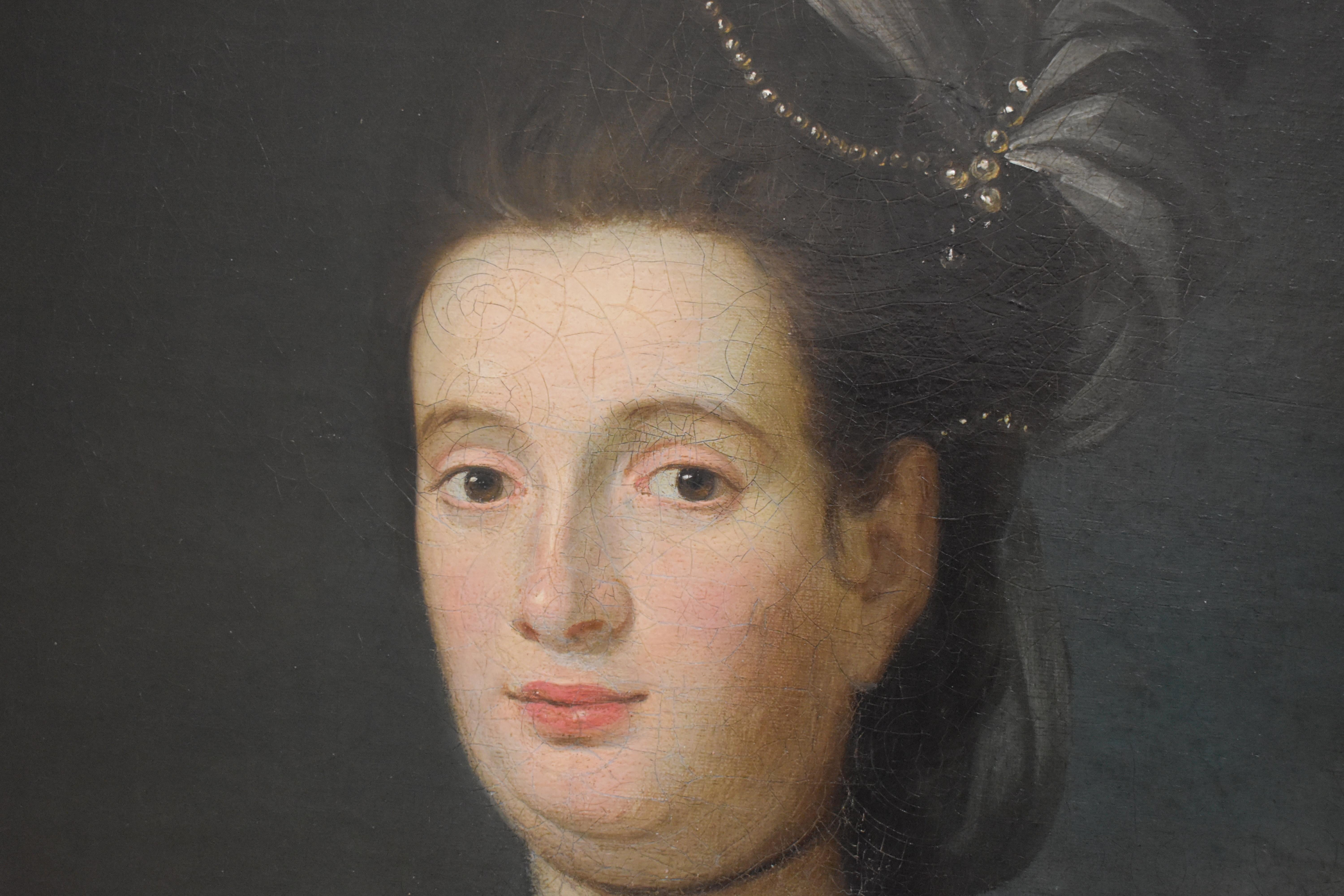 Porträt einer Dame von Rang um 1790 Ölgemälde English School (Englische Schule), Painting, von Unknown