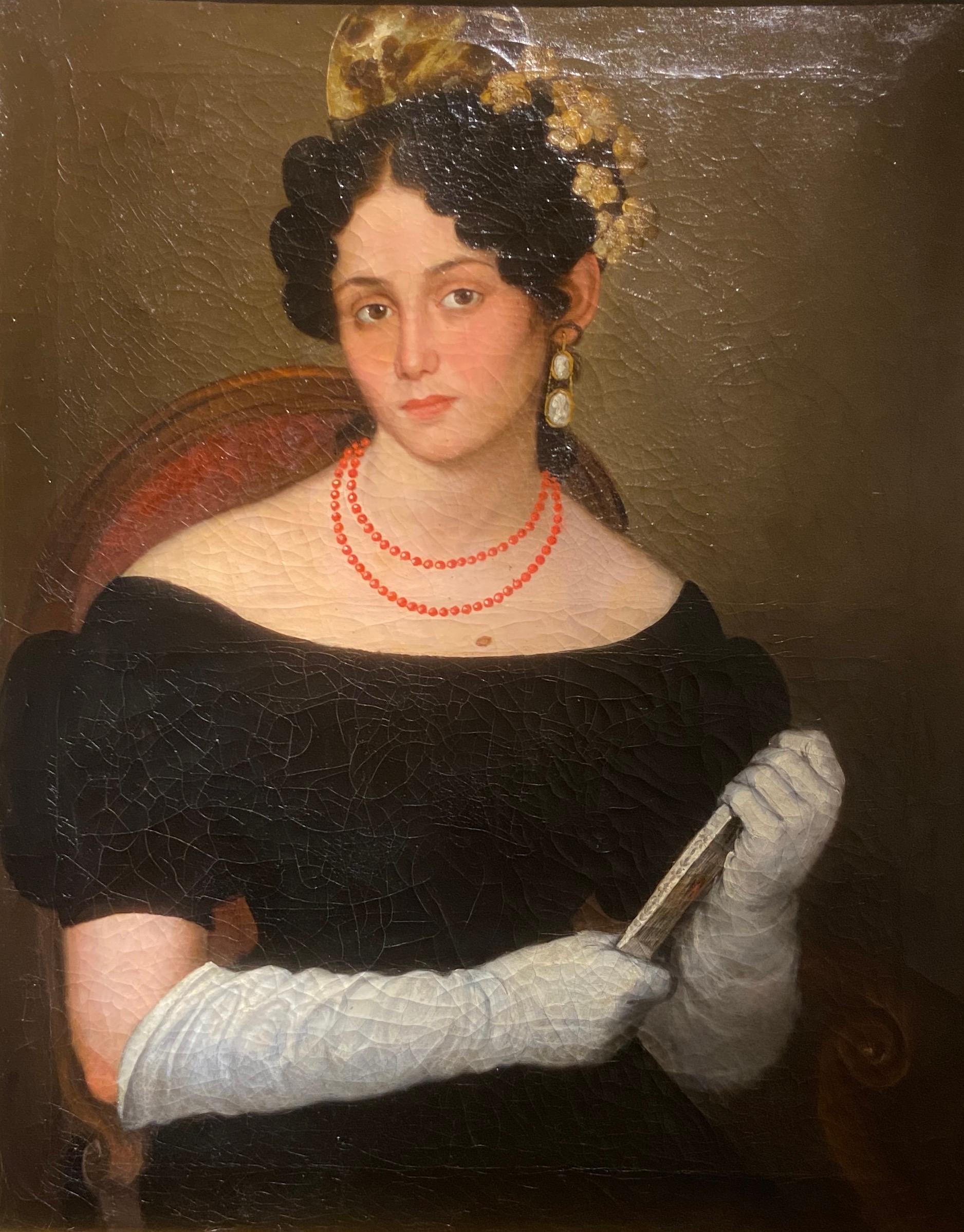 Portrait of a Lady with fun